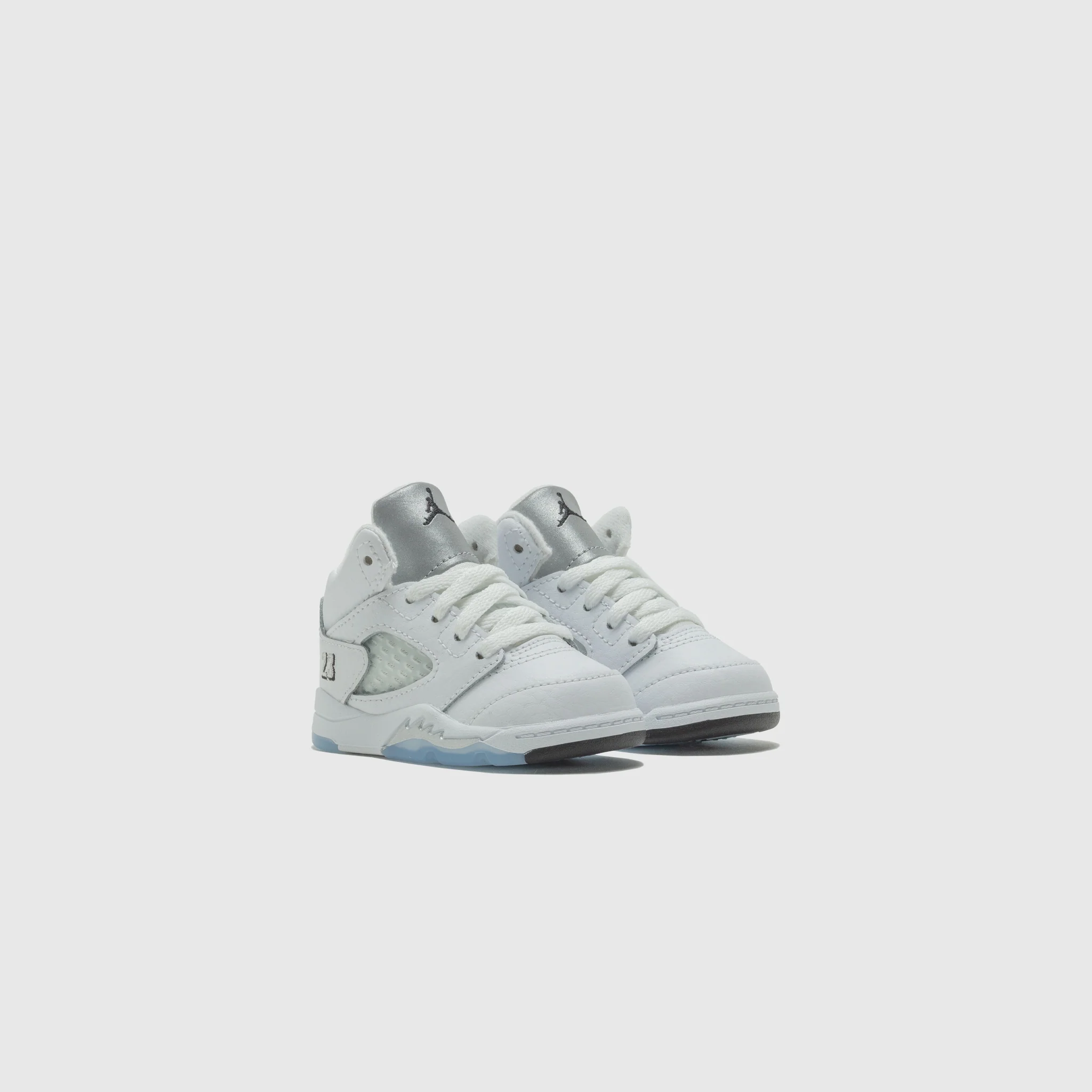 AIR JORDAN 5 RETRO (TD) "WHITE METALLIC" - Image 2
