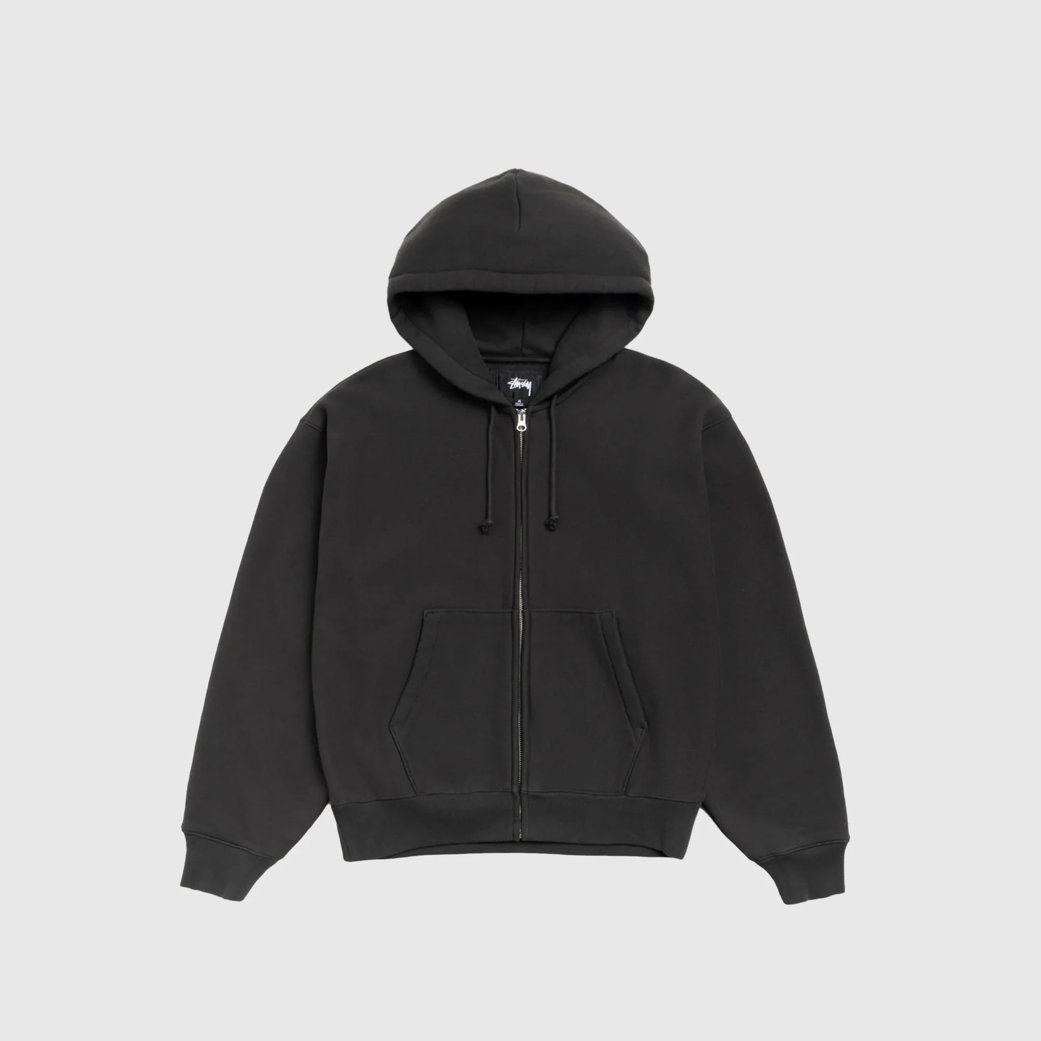 BASIC DIAMOND ZIP HOODY