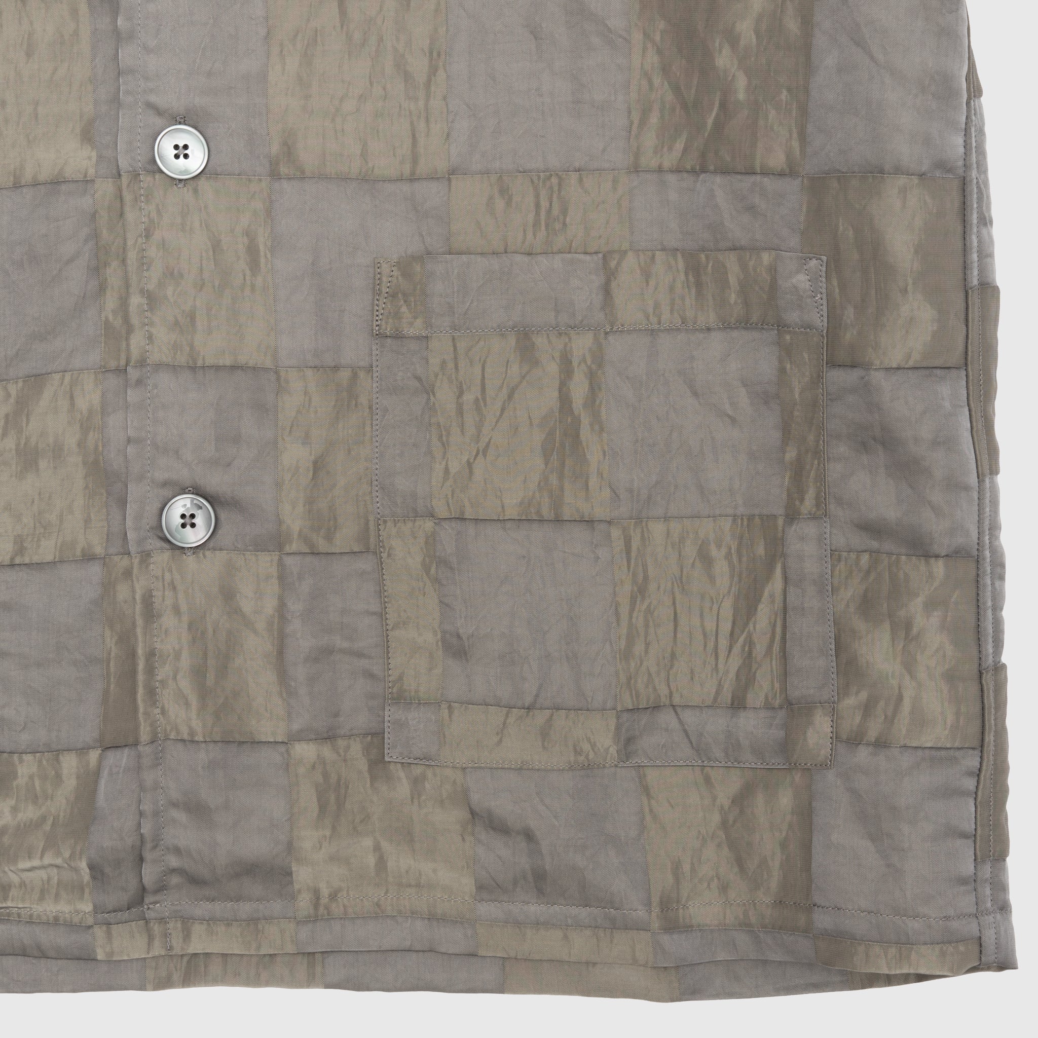 BRIGHT CLOTH CHECKER CABANA SHIRT - Image 4
