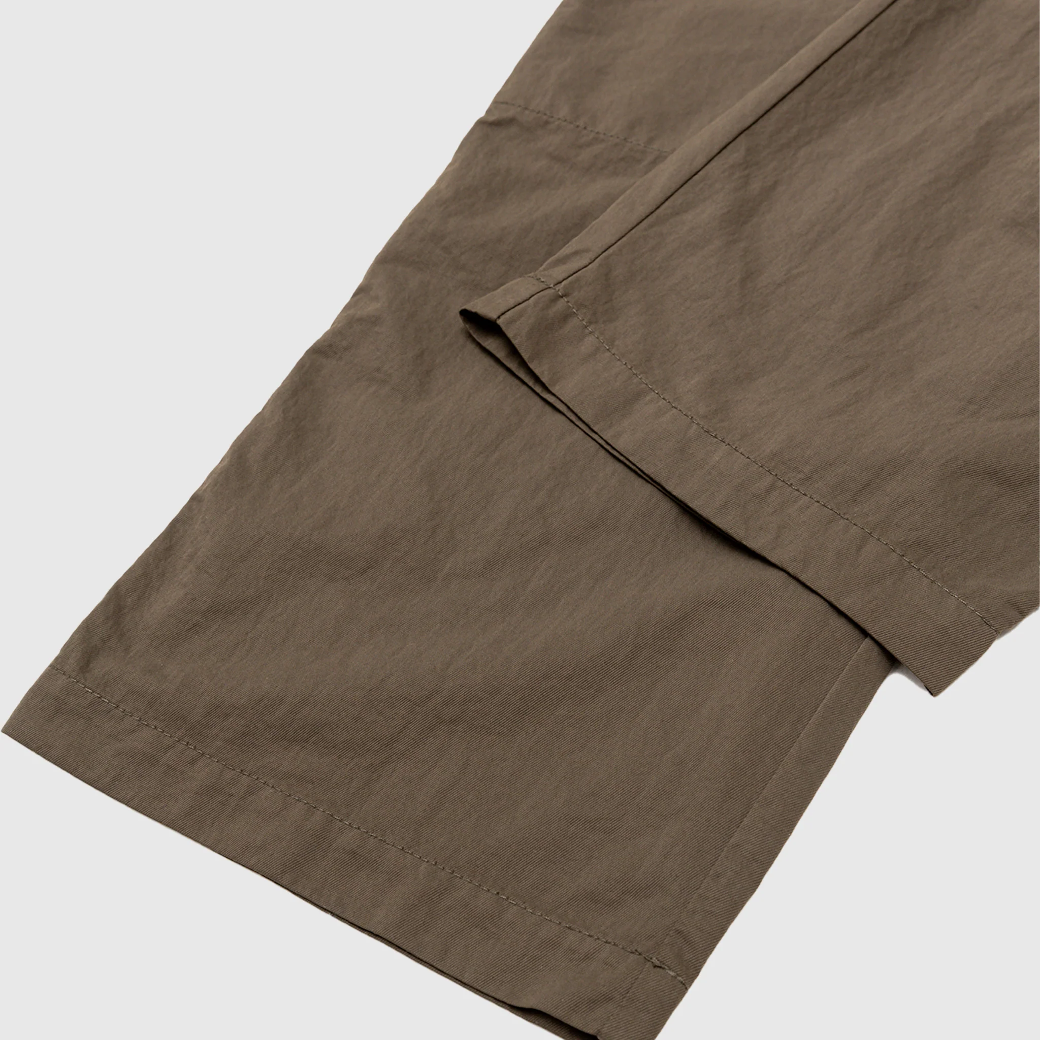 DIAGONAL FLATT NYLON LOOSE PANTS - Image 6
