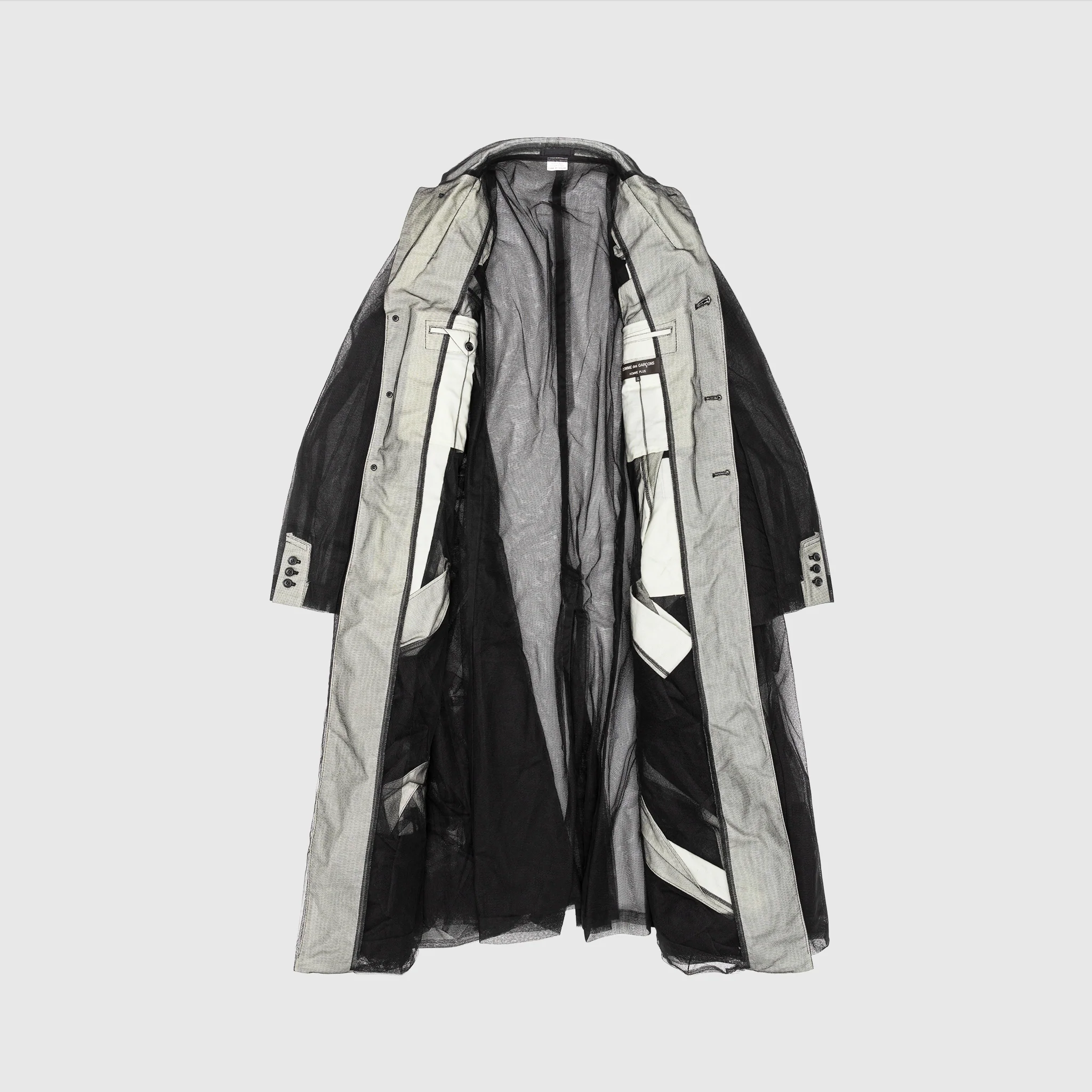 NYLON TULLE COAT - Image 7