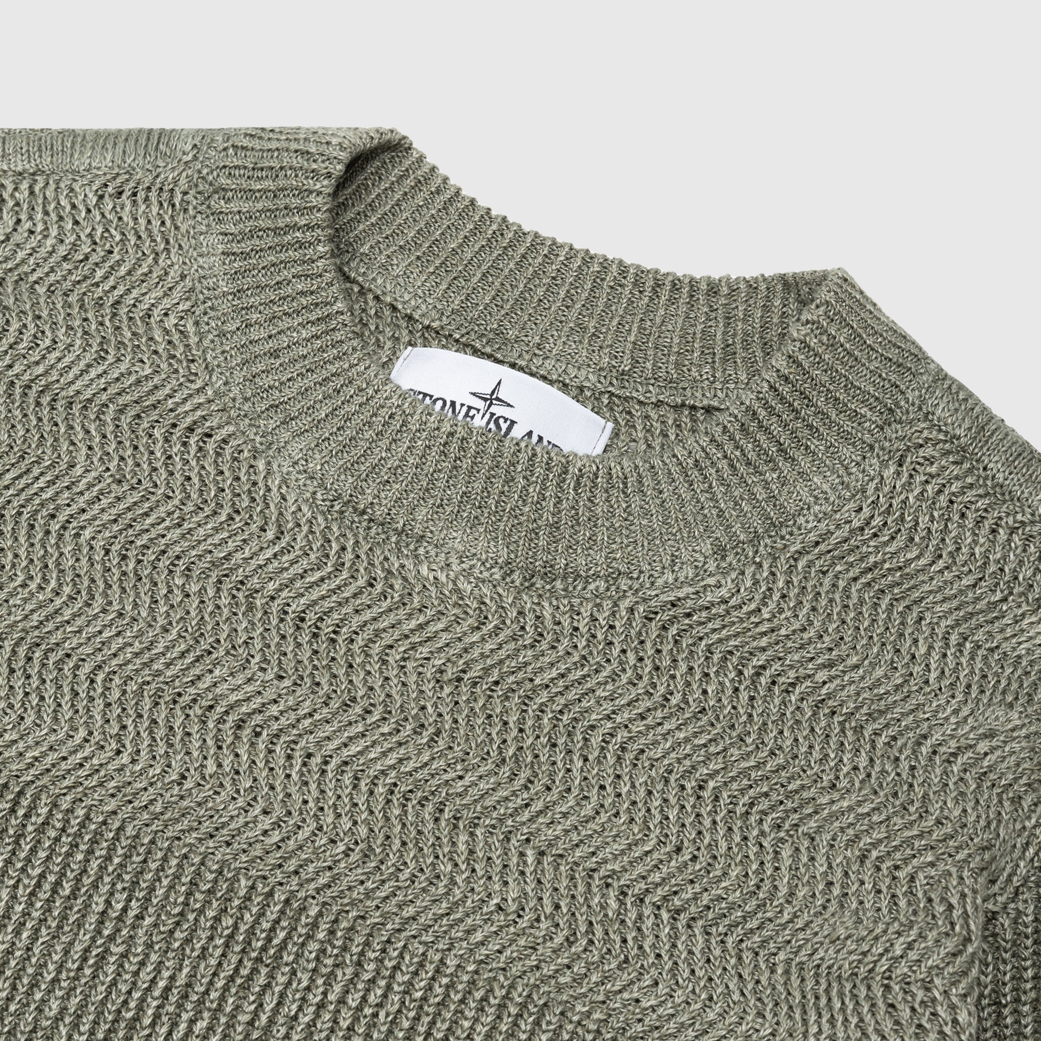 RIBBED PURE LINEN SWEATER - Image 2