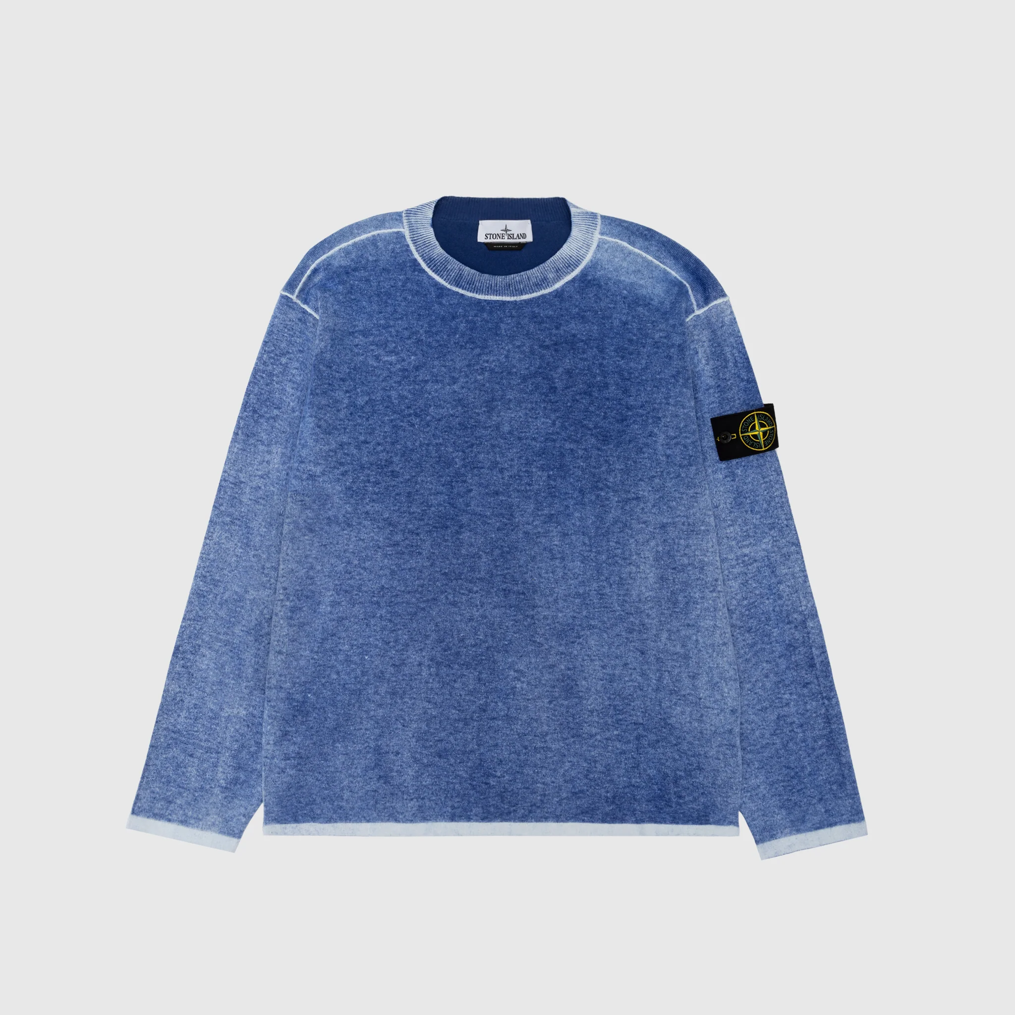 RAW HAND LIGHT COTTON CREWNECK SWEATER