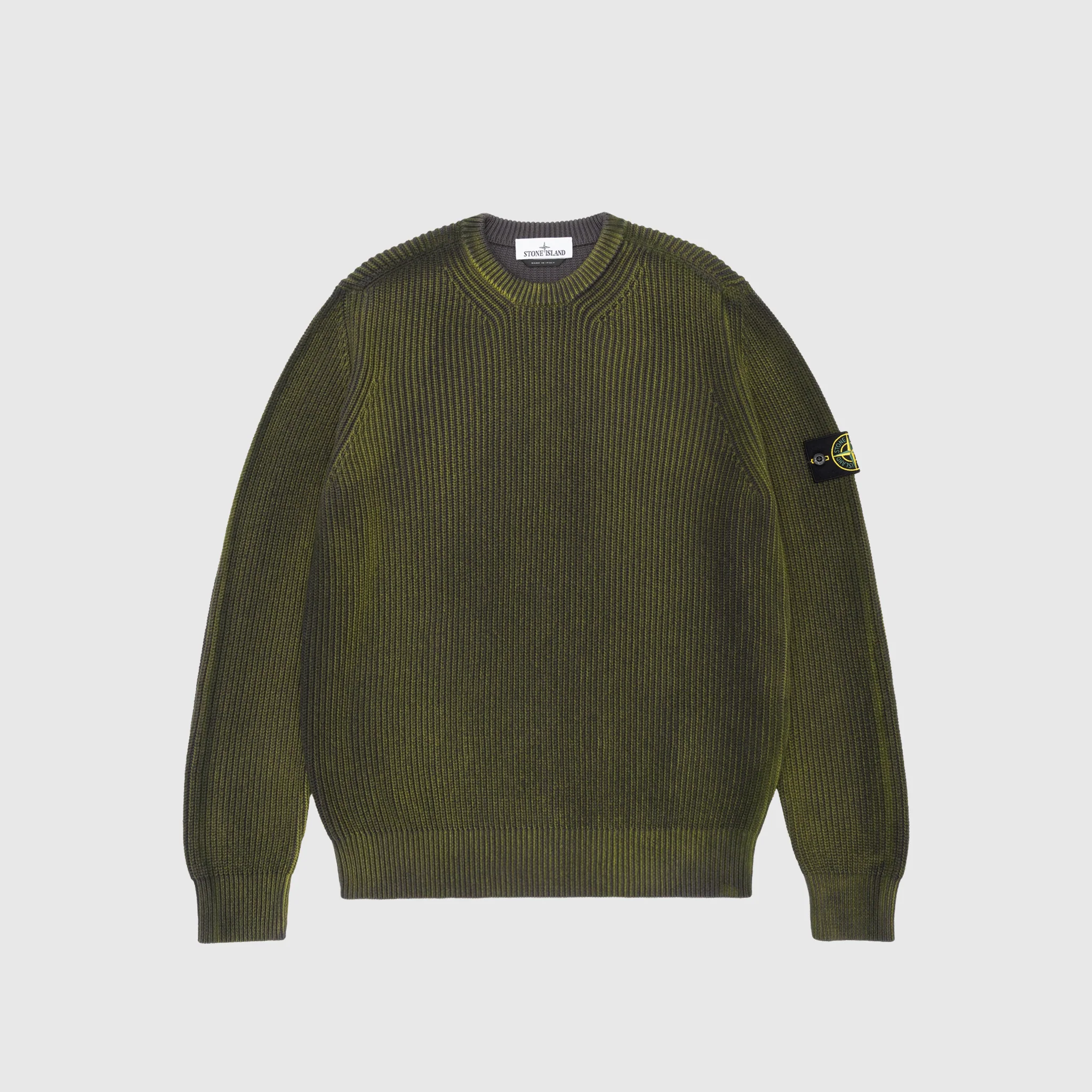 FISHERMAN'S RIB ORGANIC COTTON WITH TWO-COLOR SPRAY