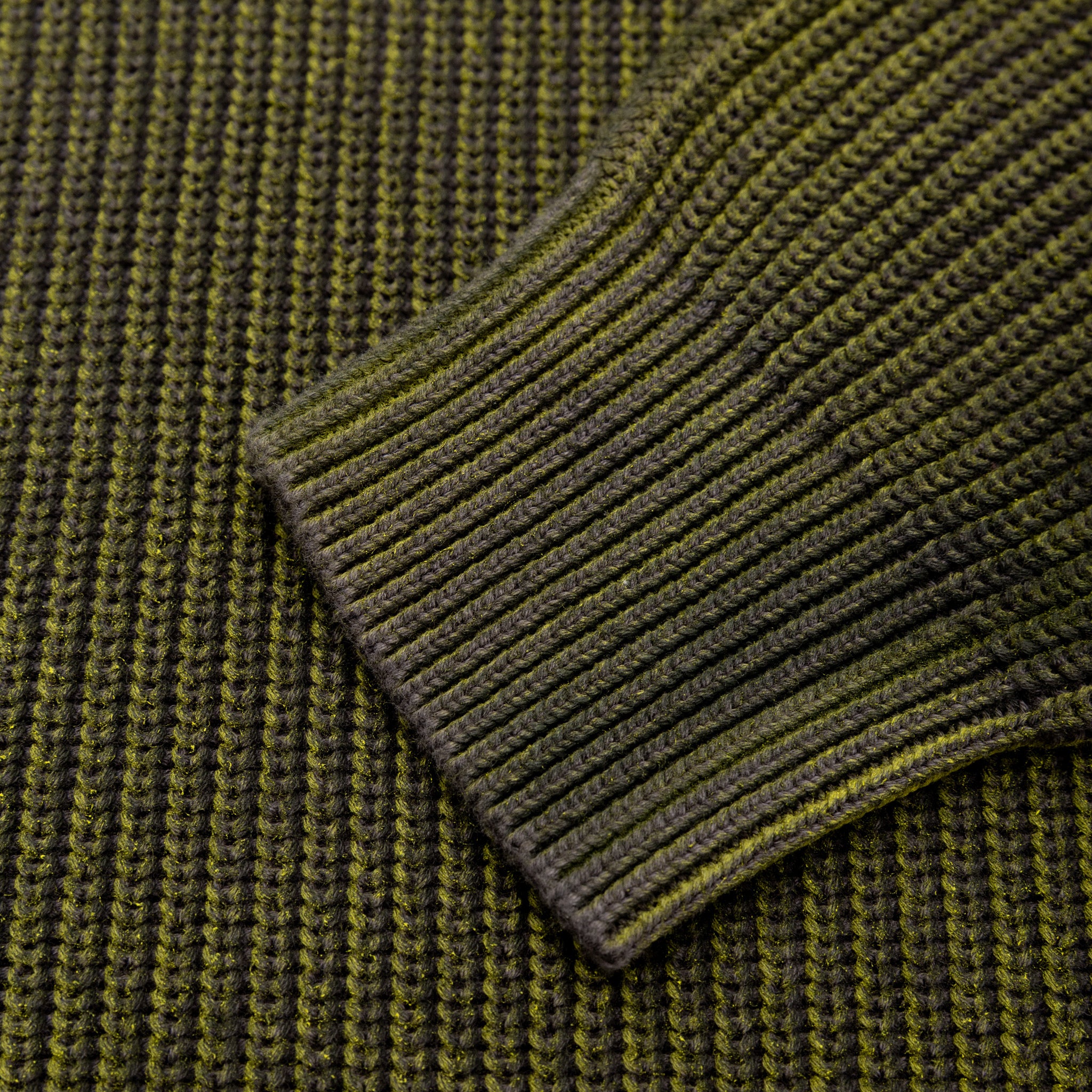 FISHERMAN'S RIB ORGANIC COTTON WITH TWO-COLOR SPRAY - Image 3
