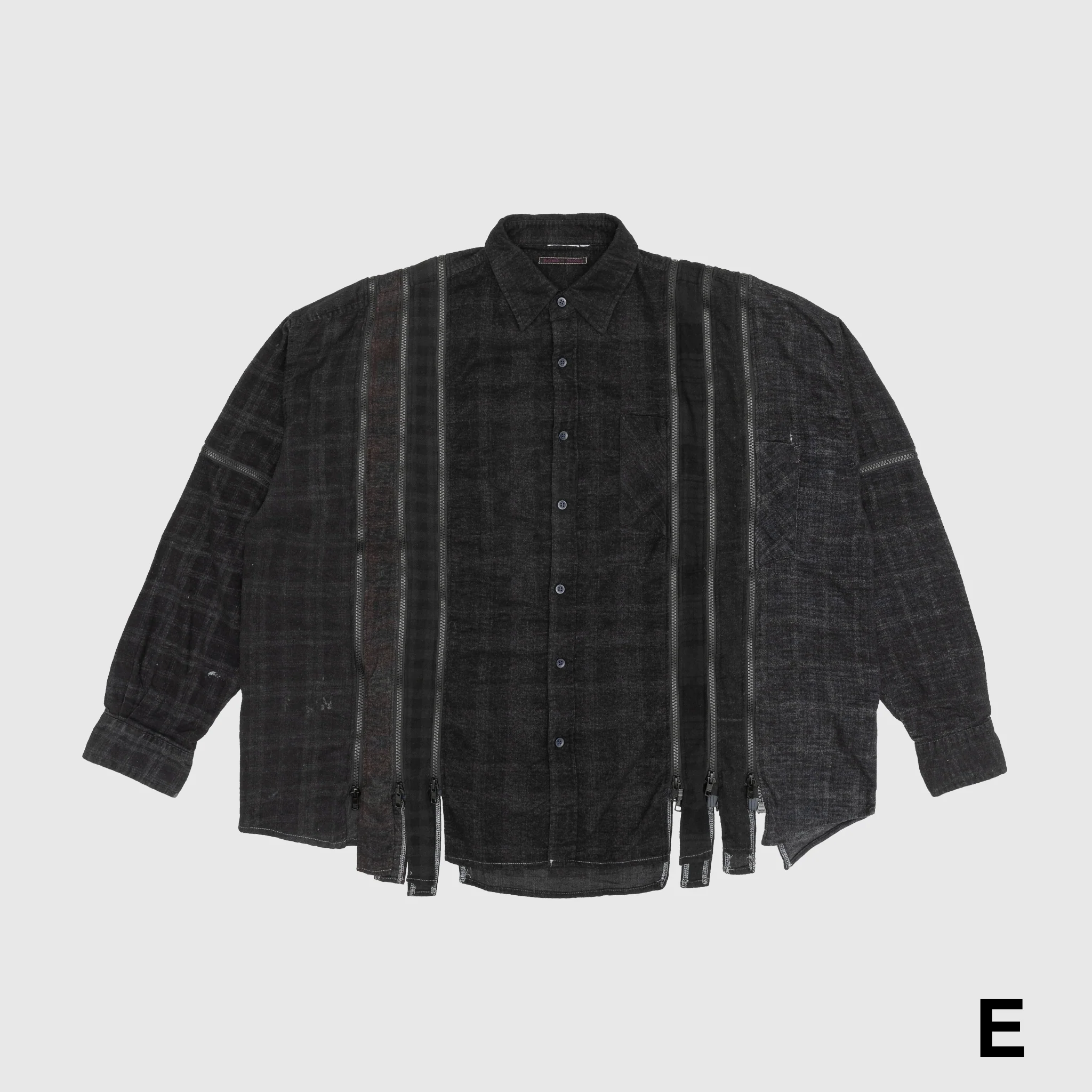 REBUILD BY NEEDLES 7 CUTS ZIPPED WIDE SHIRT - Image 12