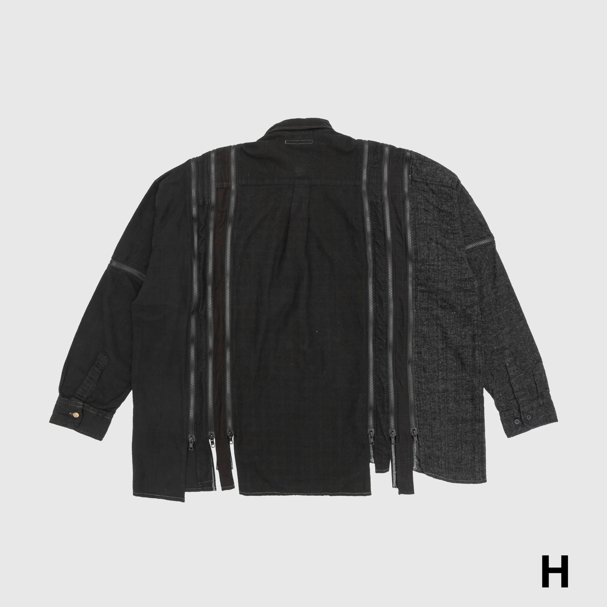 REBUILD BY NEEDLES 7 CUTS ZIPPED WIDE SHIRT - Image 16