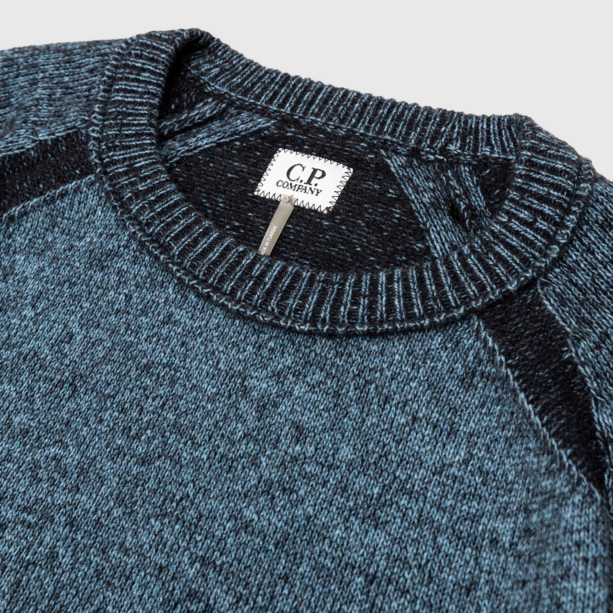 FLEECE CREWNECK KNIT SWEATER - Image 2