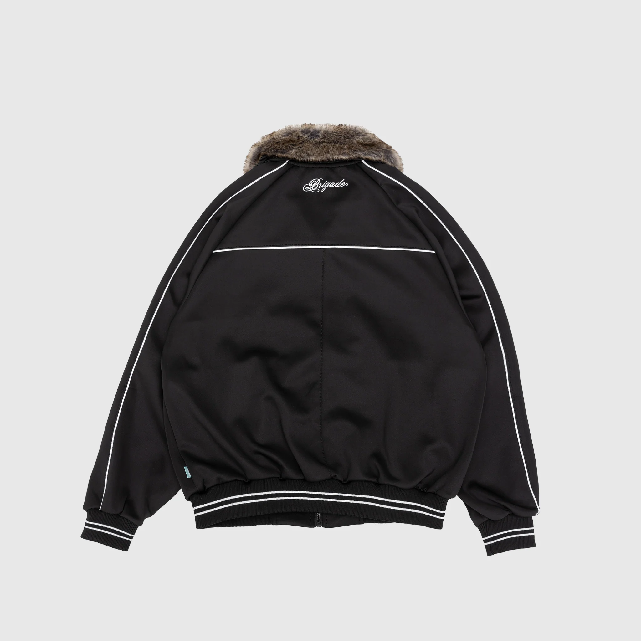 FUR COLLAR TRACK JACKET - Image 9