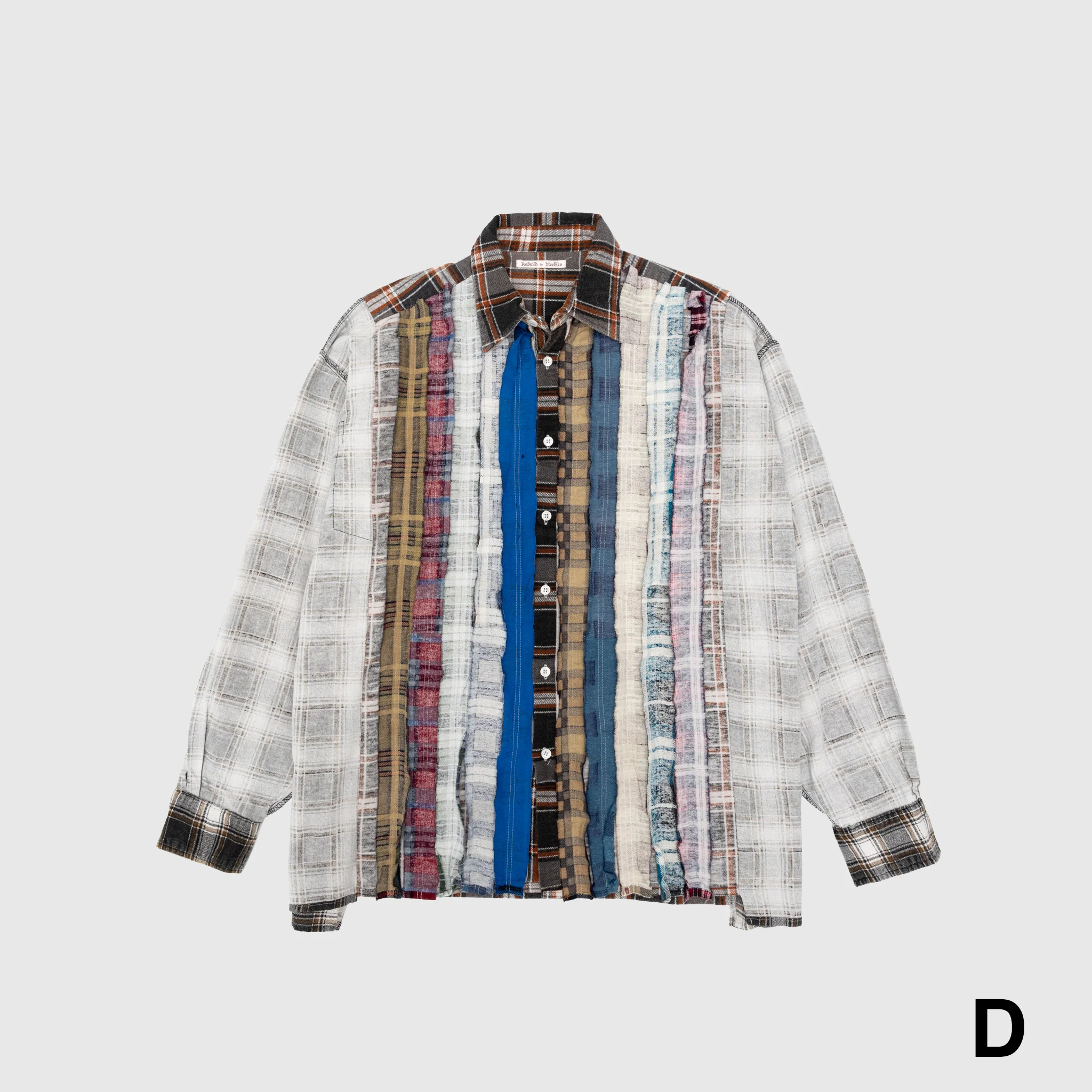 REBUILD BY NEEDLES I.O 7 CUTS WIDE FLANNEL SHIRT - Image 11