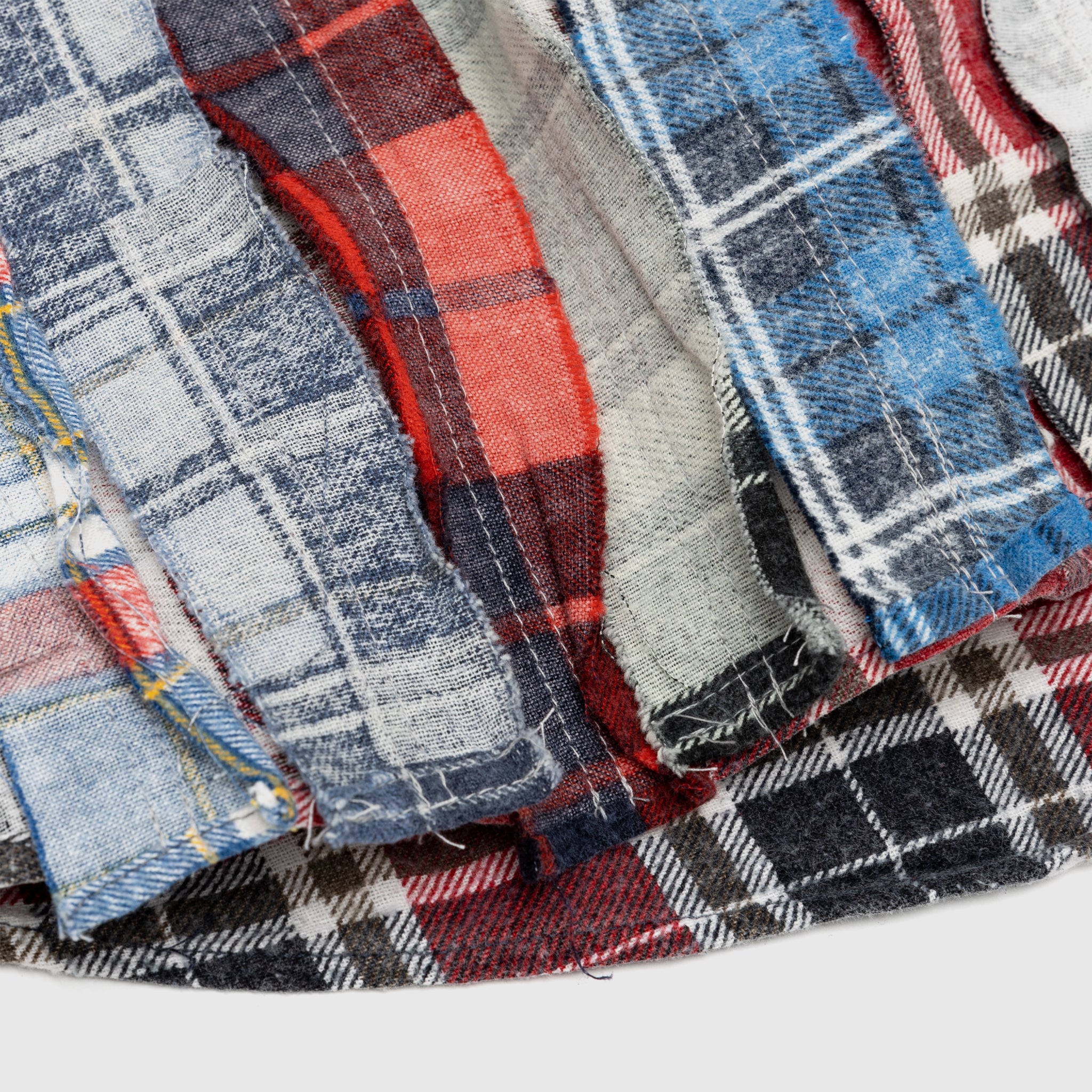 REBUILD BY NEEDLES I.O 7 CUTS WIDE FLANNEL SHIRT - Image 4