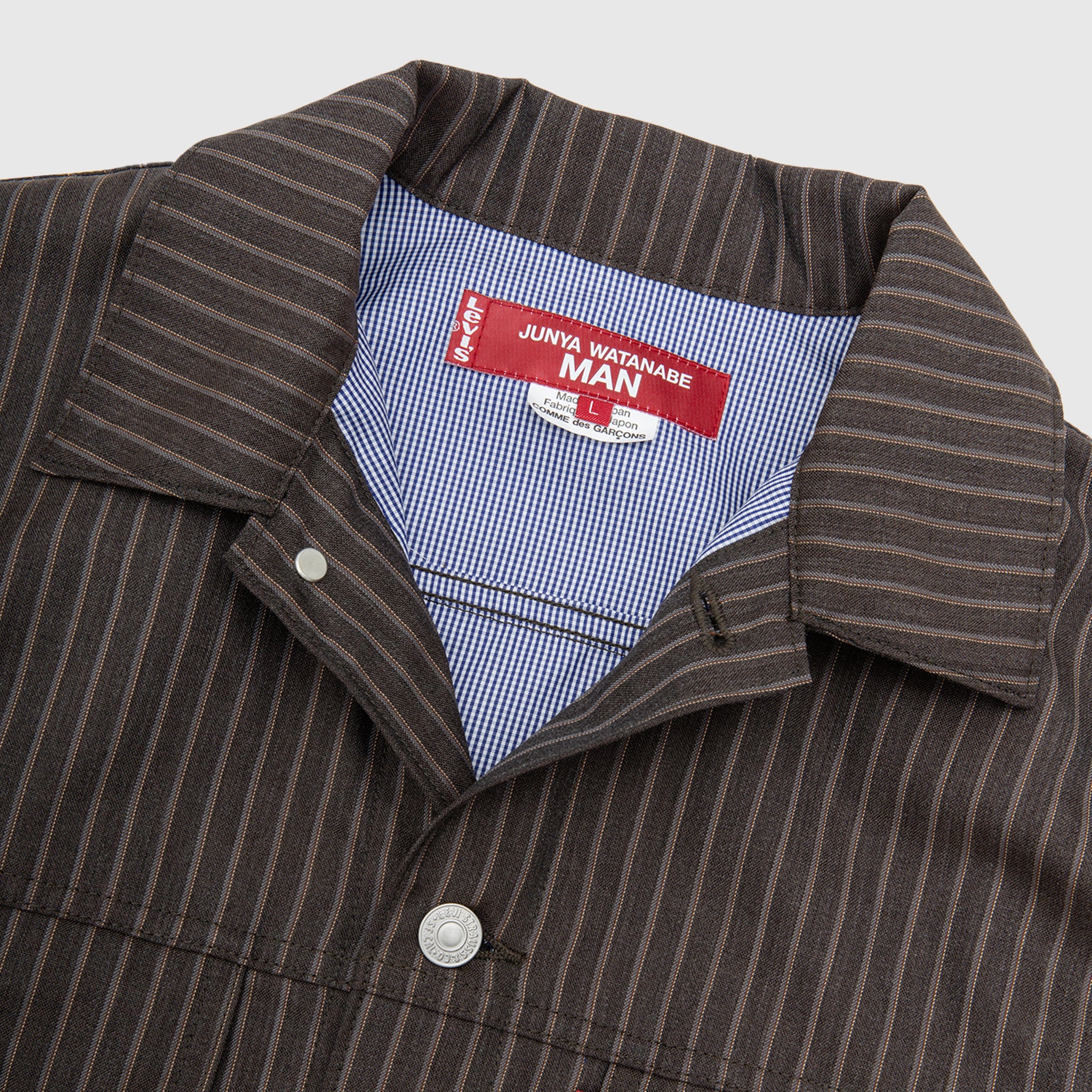 X LEVI'S® PINSTRIPE JACKET - Image 2