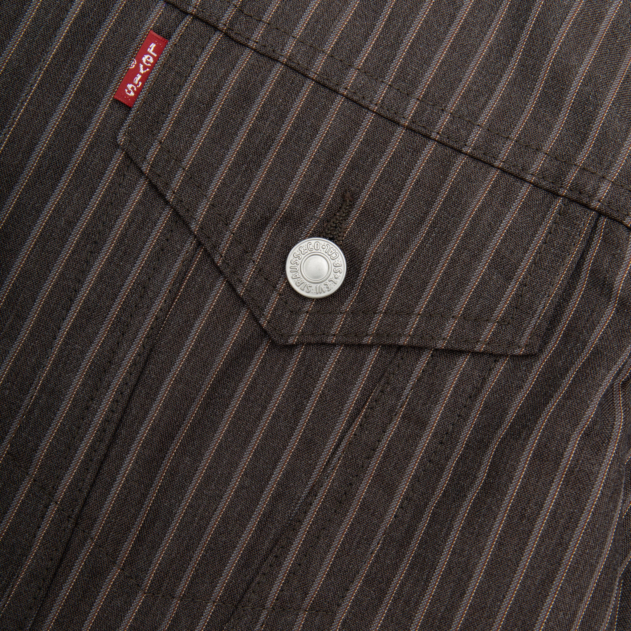 X LEVI'S® PINSTRIPE JACKET - Image 4