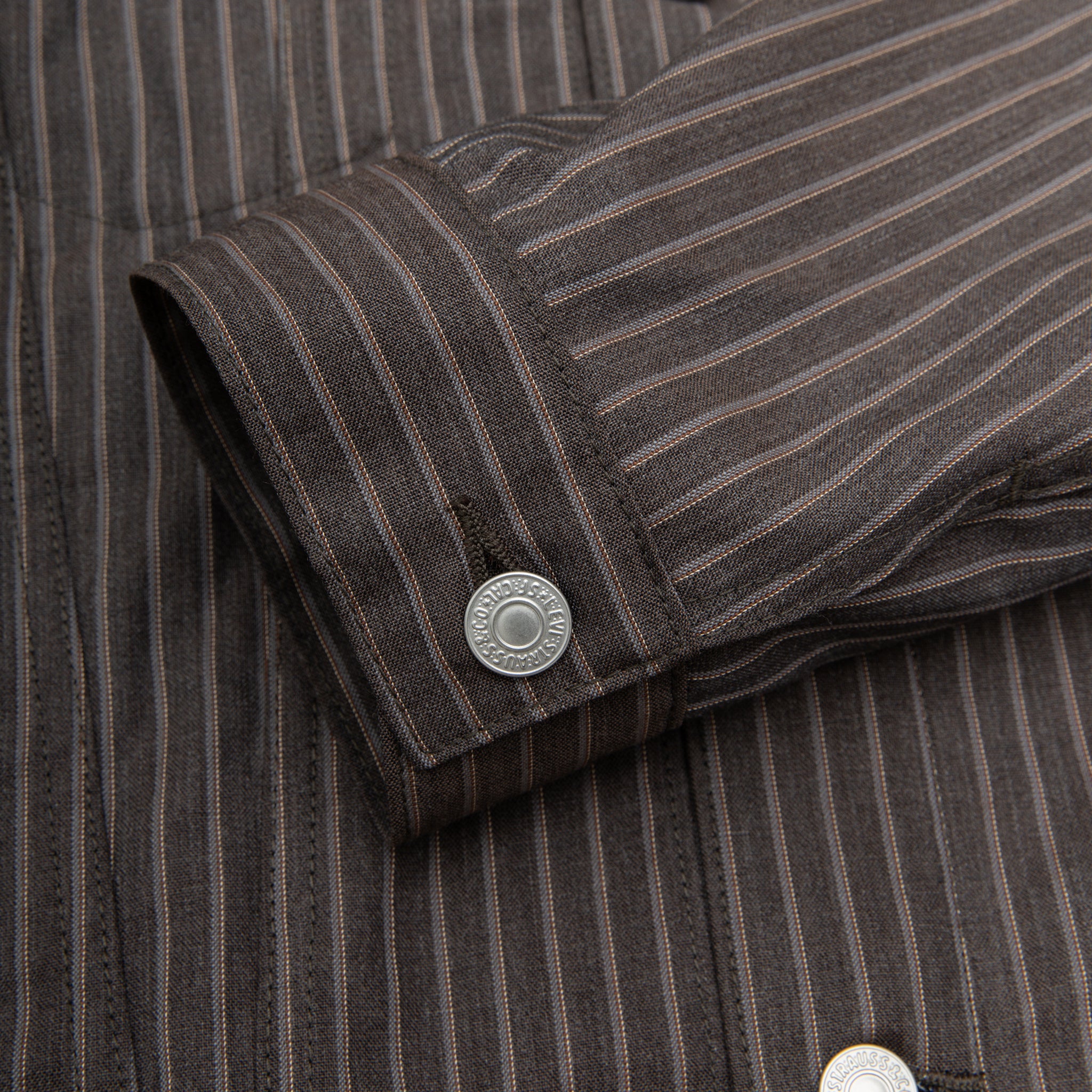 X LEVI'S® PINSTRIPE JACKET - Image 5