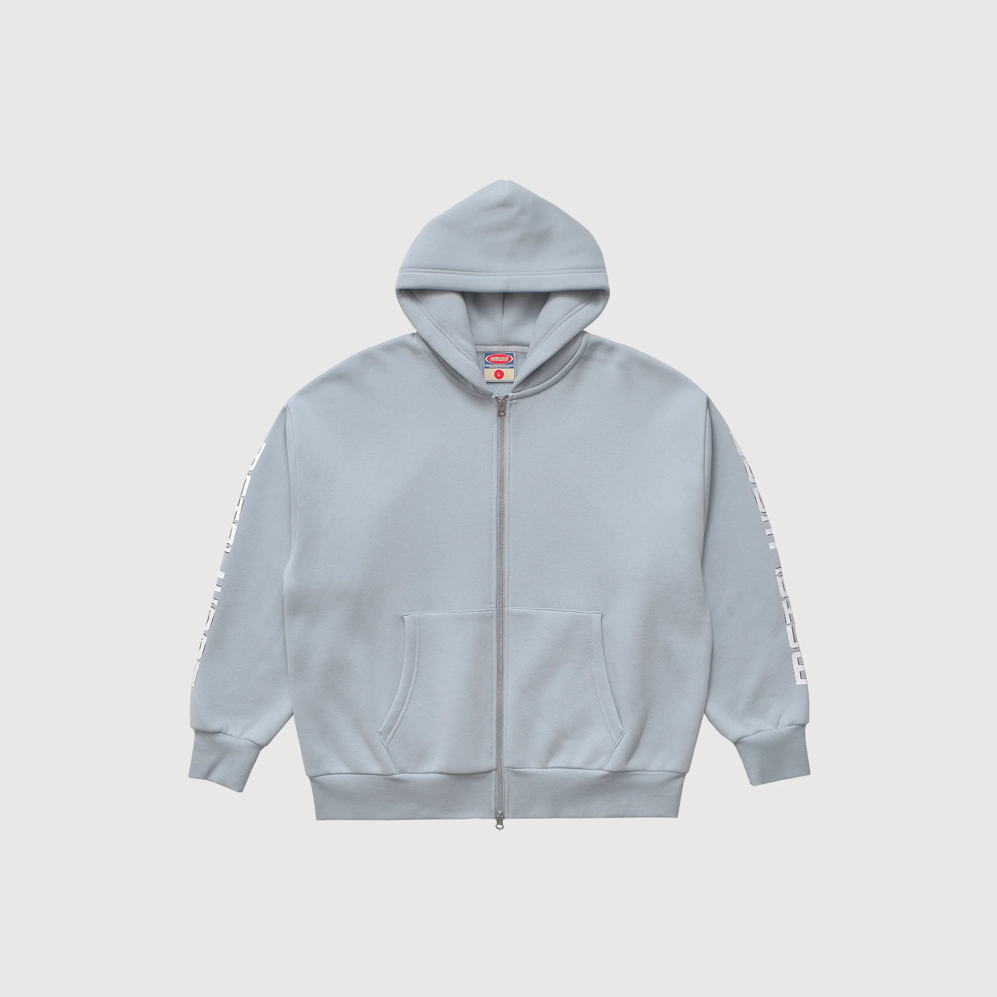 MOTO ZIP HOODED SWEATSHIRT