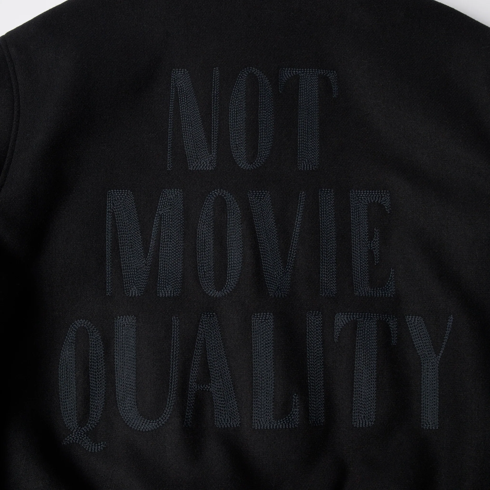 NOT MOVIE QUALITY VARSITY JACKET - Image 7
