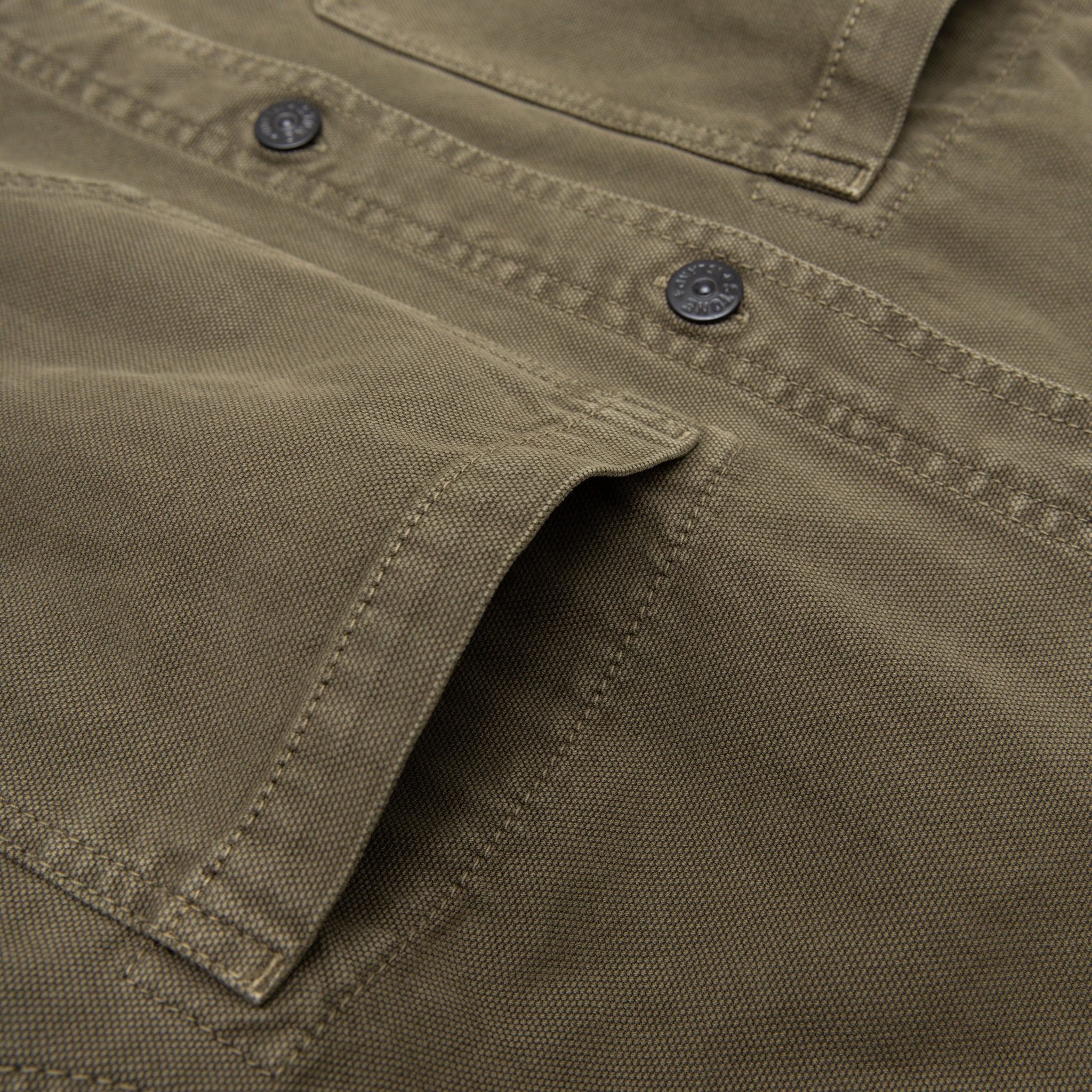 ORGANIC PANAMA COTTON 'OLD' EFFECT OVERSHIRT - Image 4