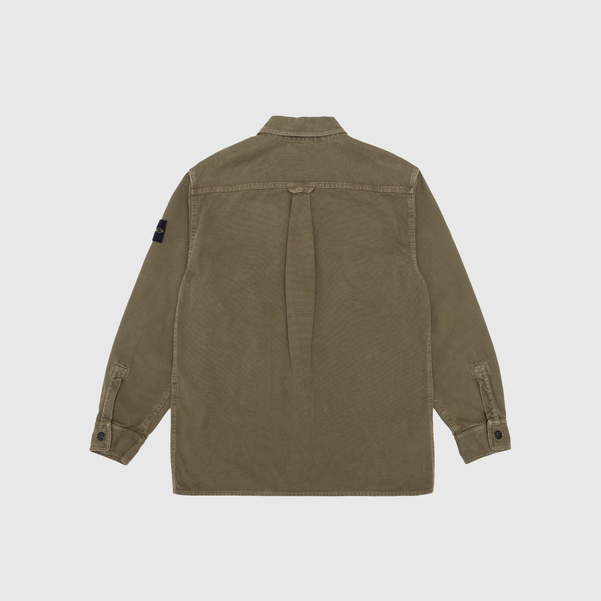 ORGANIC PANAMA COTTON 'OLD' EFFECT OVERSHIRT - Image 8
