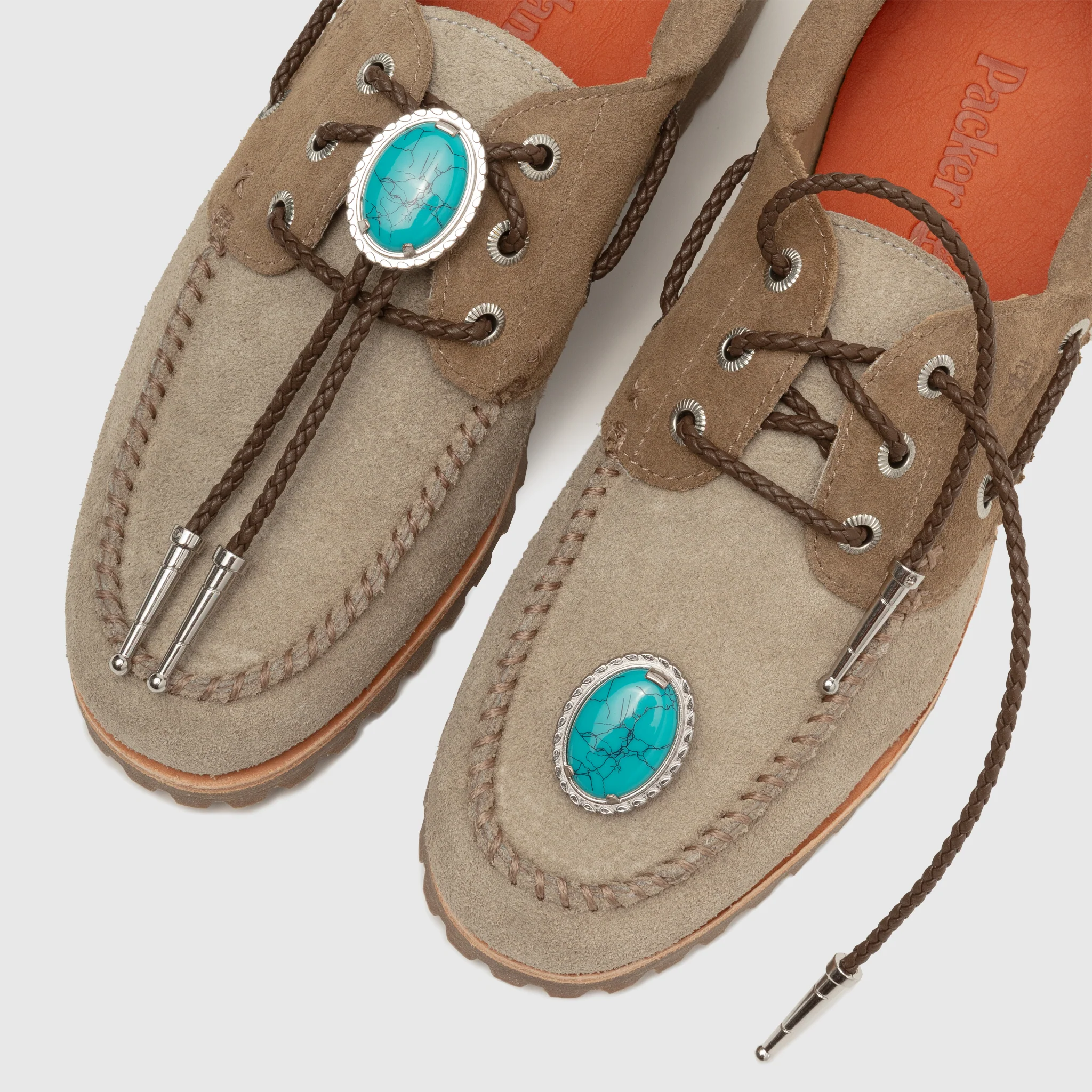 PACKER X 3-EYE LUG HANDSEWN BOAT SHOE "SANTA FE" - Image 14