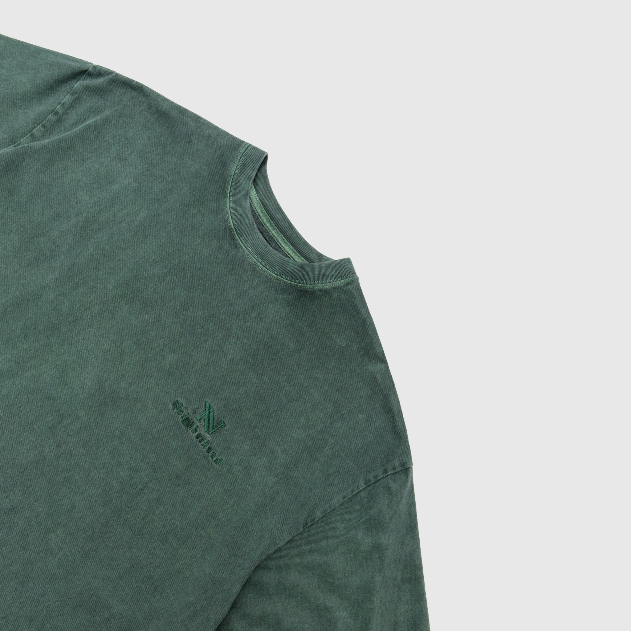 PIGMENT DYED CREWNECK S/S T-SHIRT - Image 2