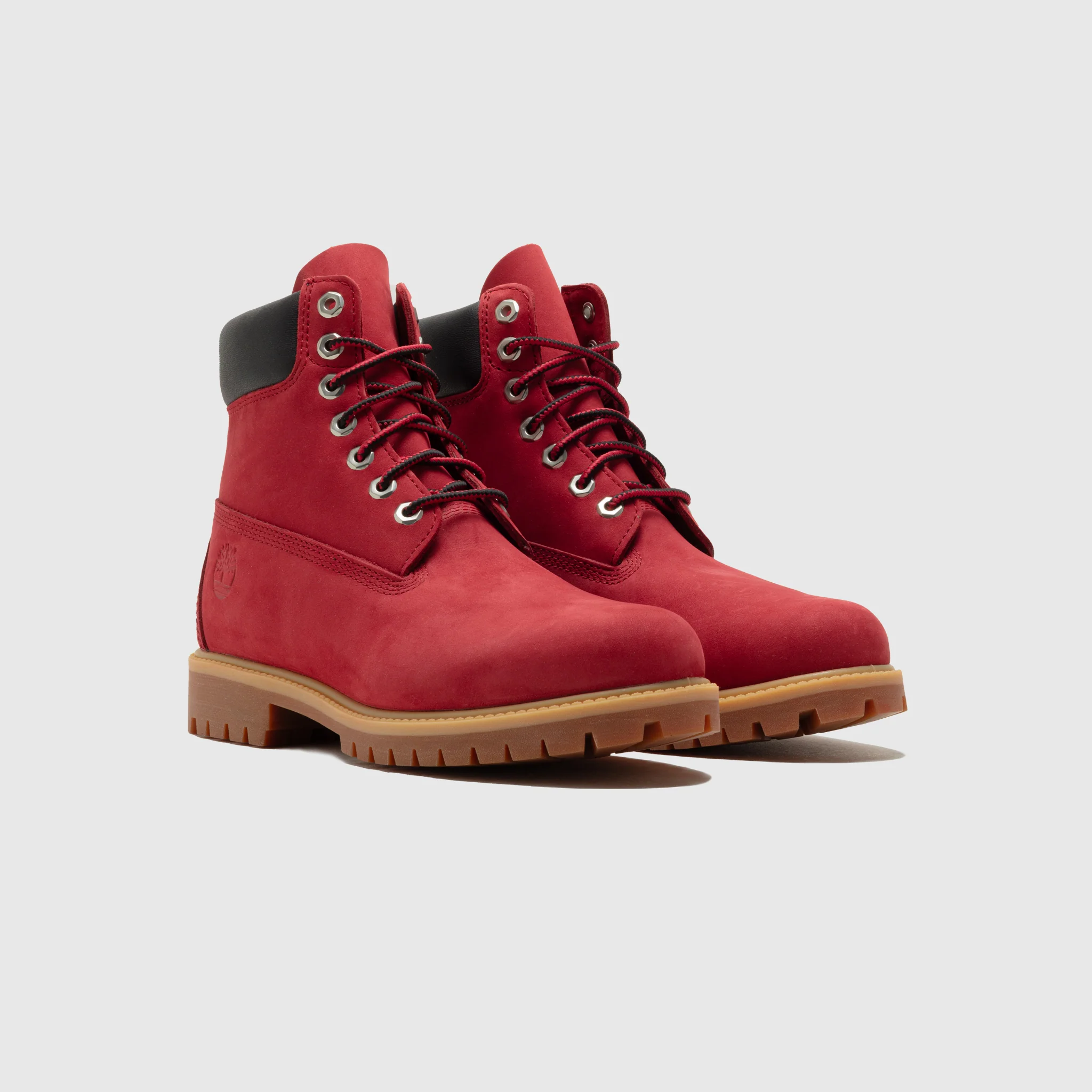 PREMIUM 6 INCH WATERPROOF BOOT "DARK RED NUBUCK" - Image 2