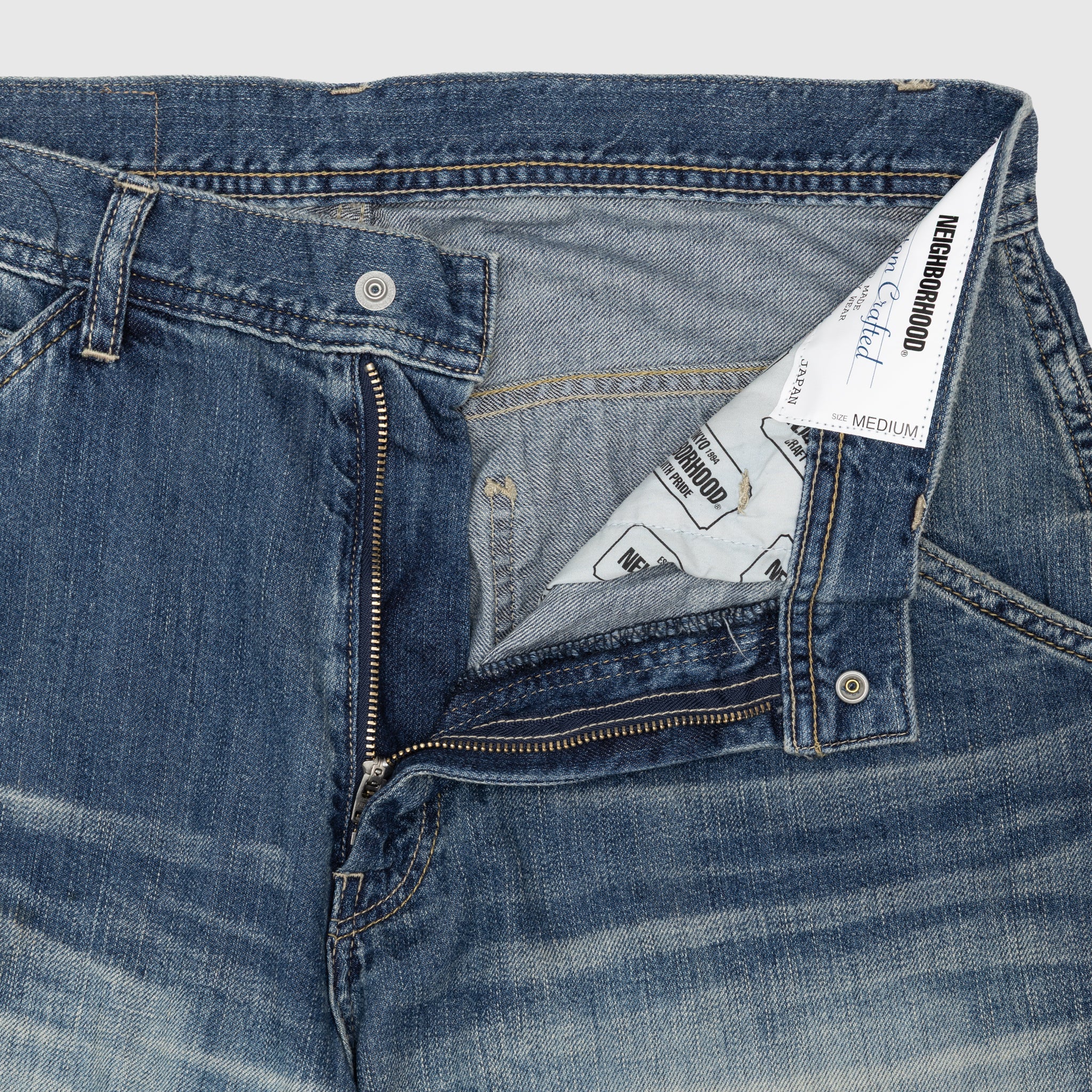 SAVAGE LW DENIM PAINTER PANTS - Image 2