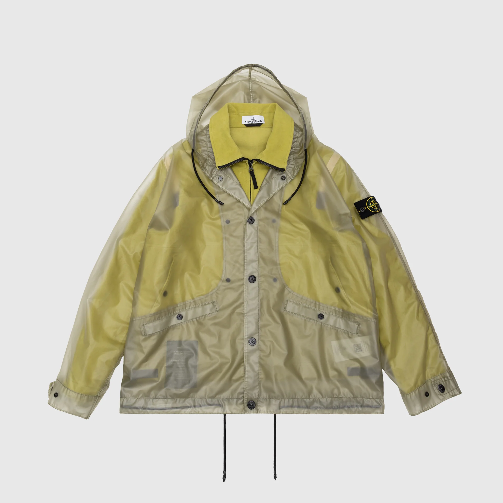 TRANSLUCENT COVER+COTTON MOLESKIN JACKET