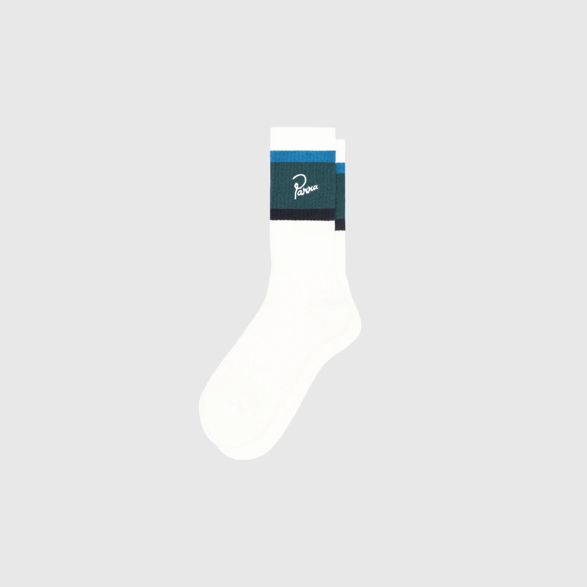 SIGNATURE STRIPED CREW SOCKS