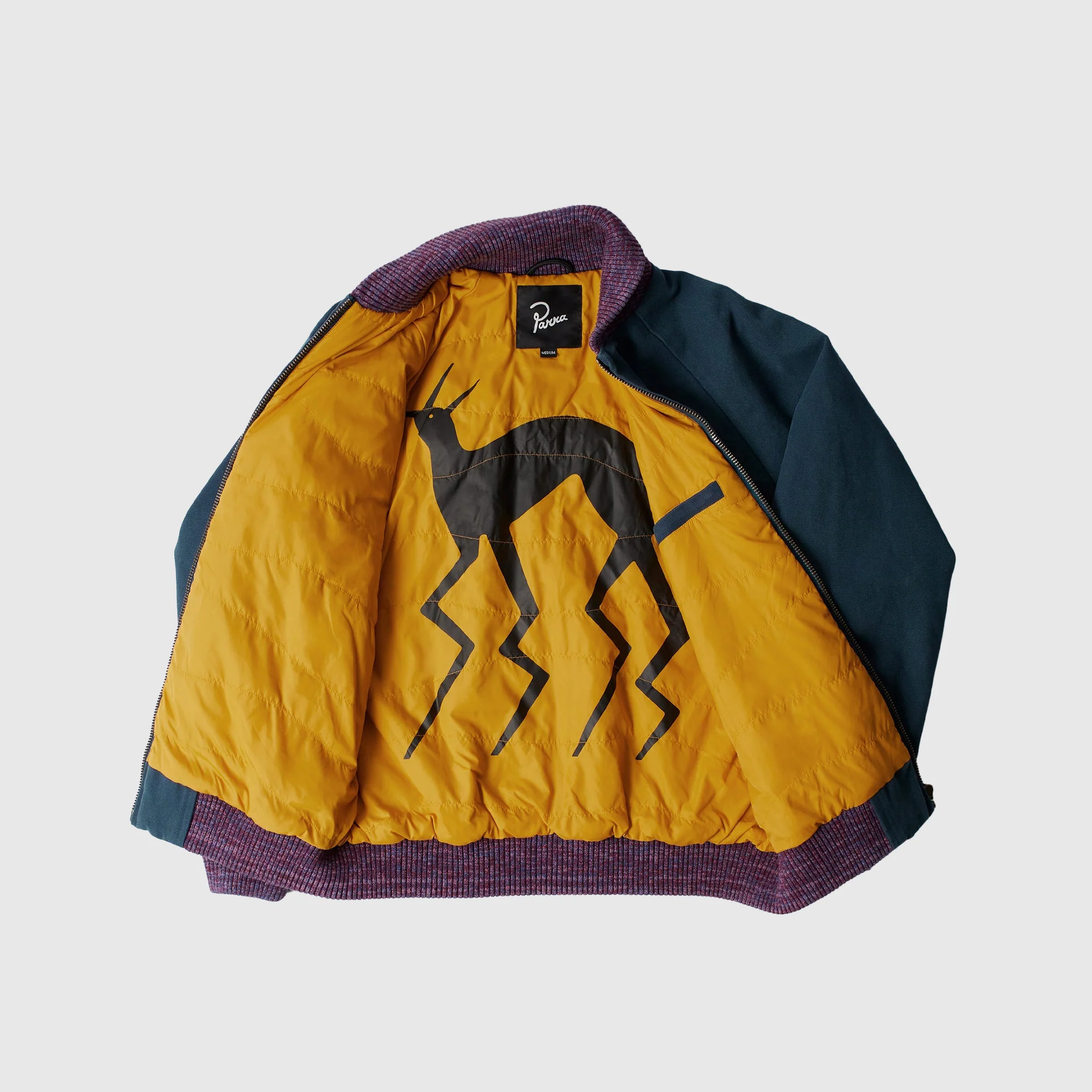 SKULL STALKER VARSITY JACKET - Image 5