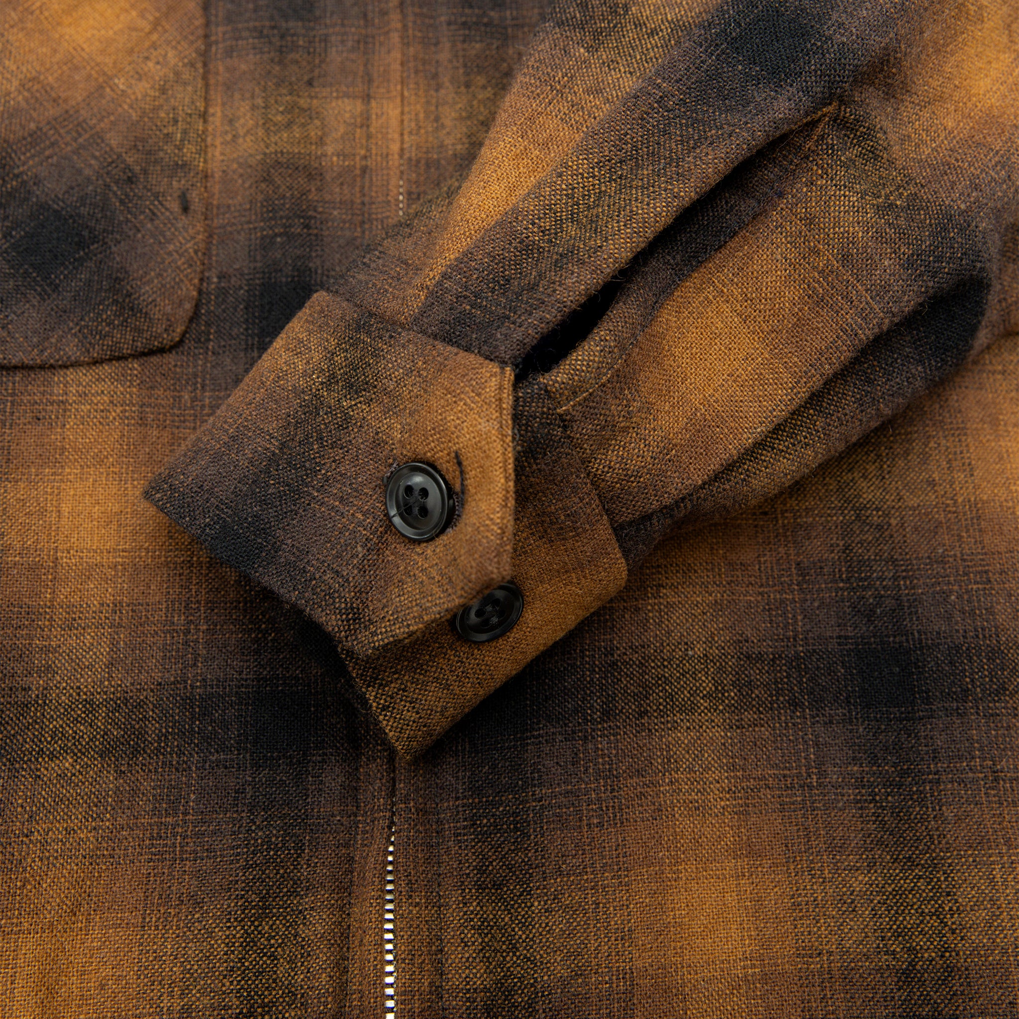 WOOL OMBRE PLAID SPORT JACKET - Image 5