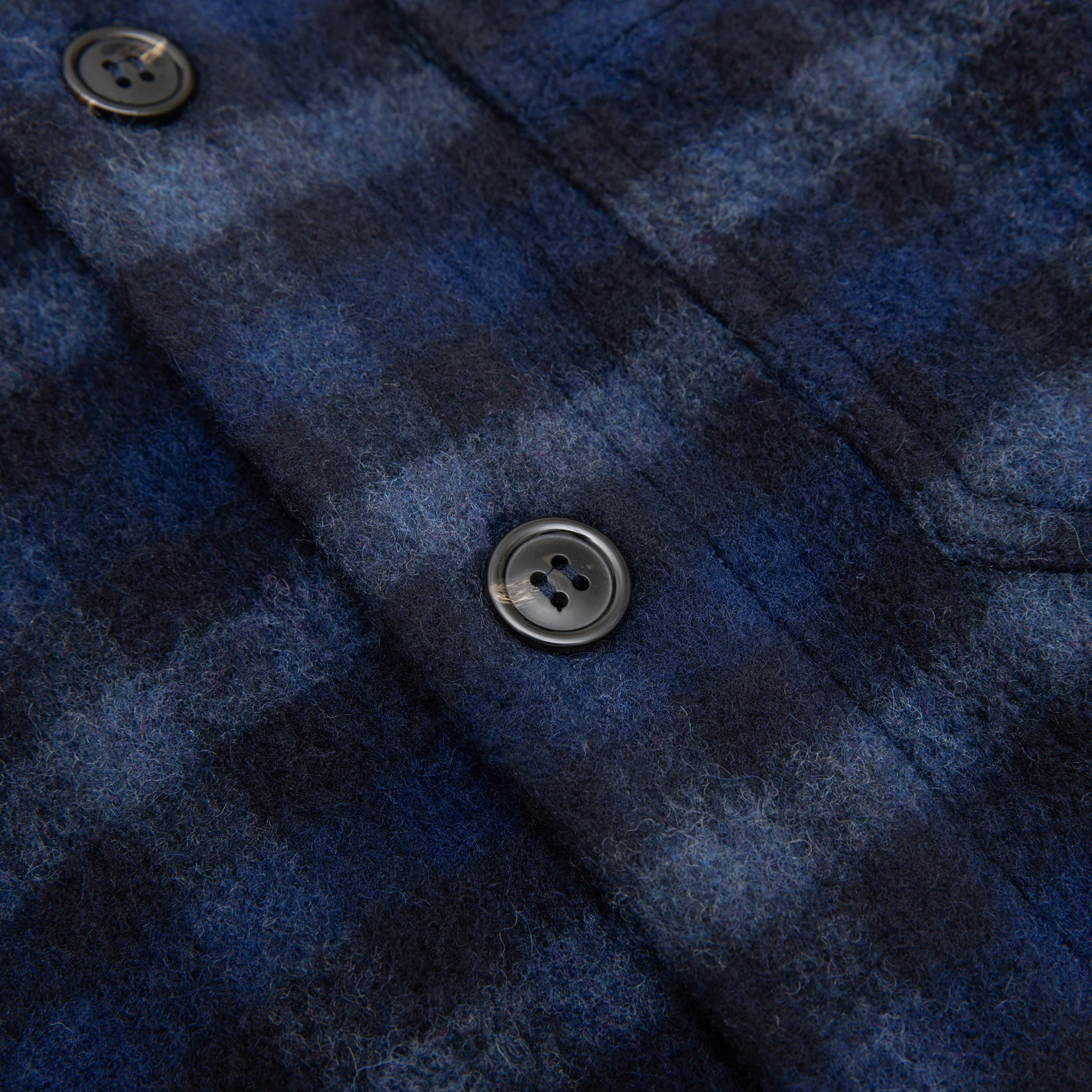 STANLEY CHECK WOOL OVERSHIRT - Image 3