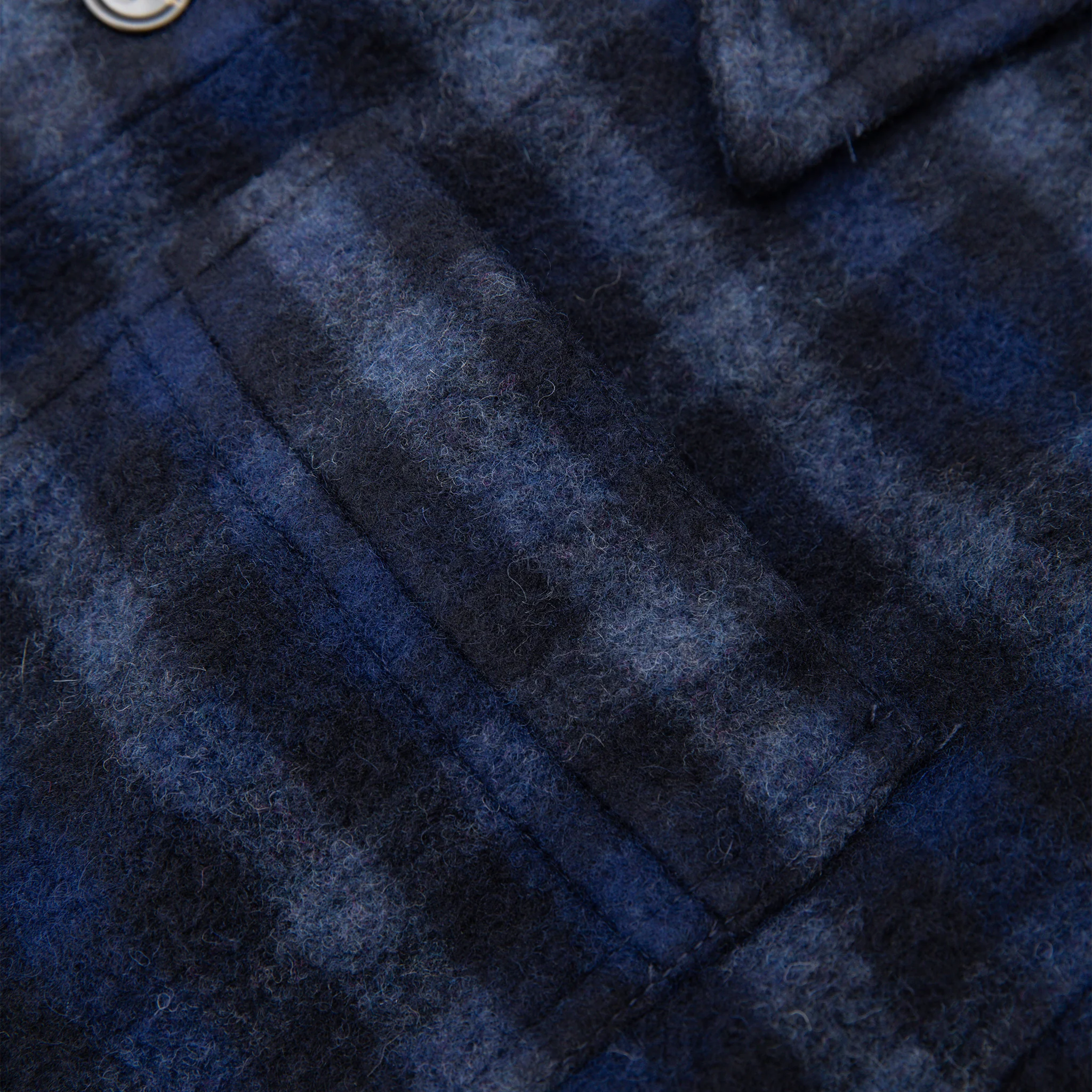 STANLEY CHECK WOOL OVERSHIRT - Image 4