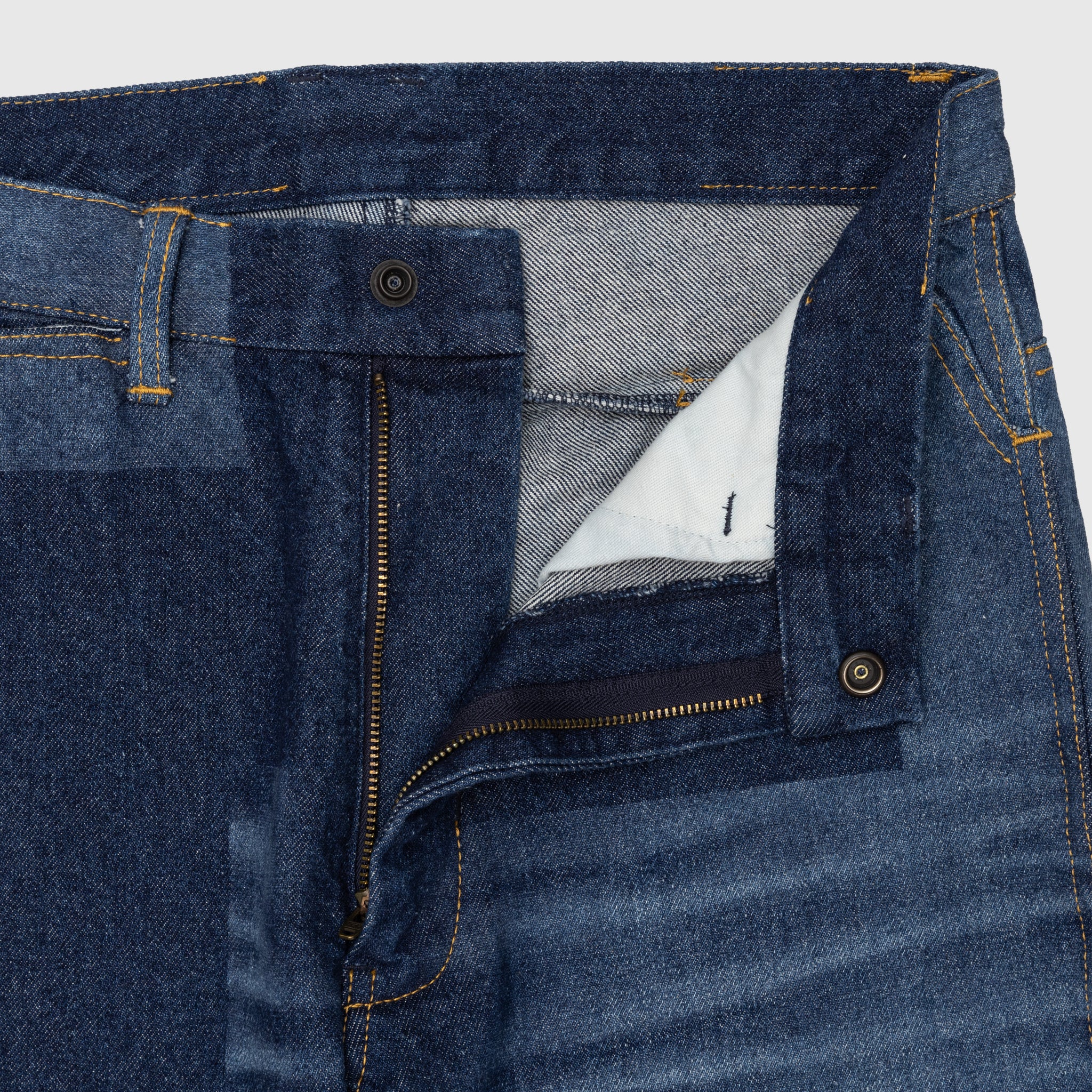 14OZ GLITCH STITCH STRAIGHT DENIM - Image 3