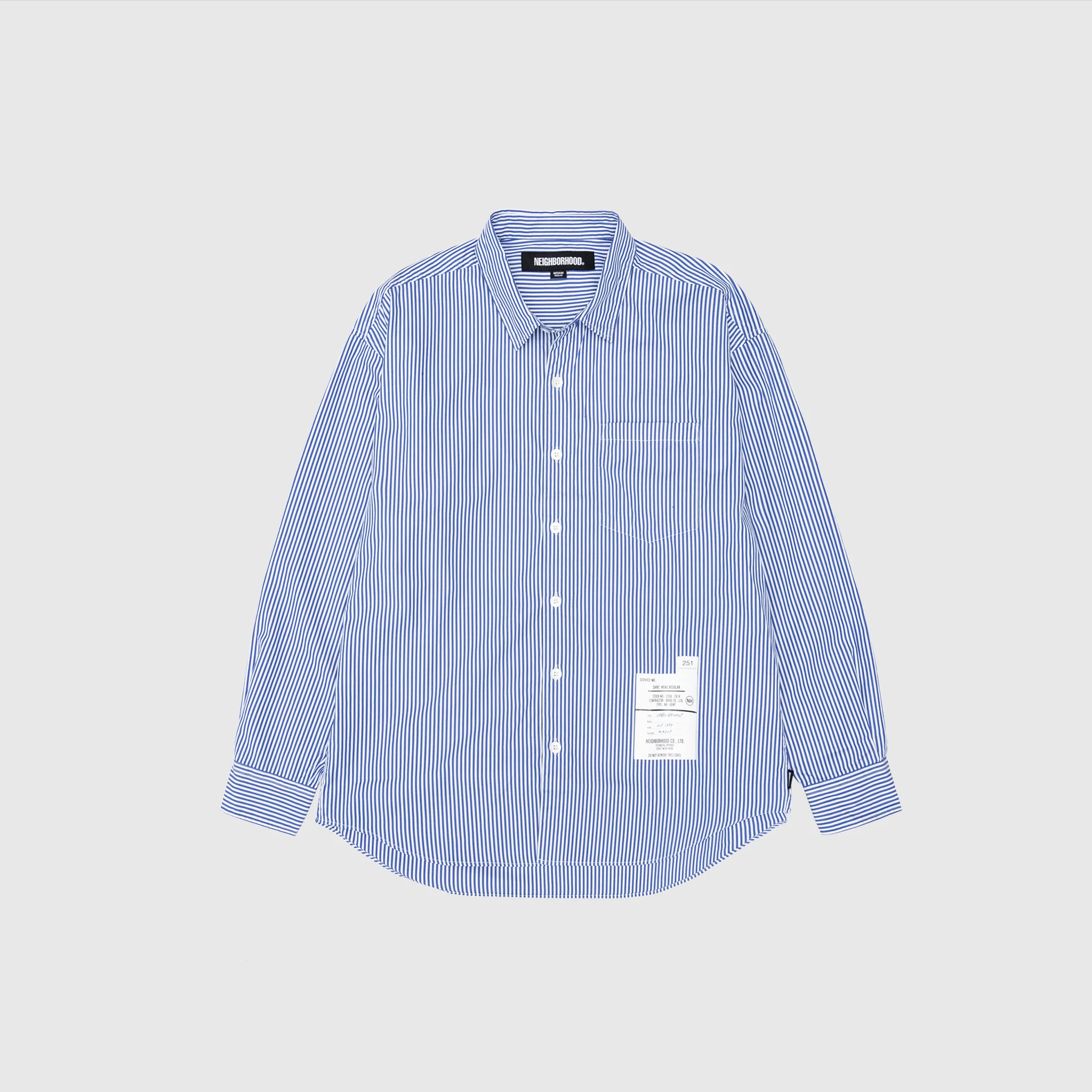 STRIPE SHIRT LS