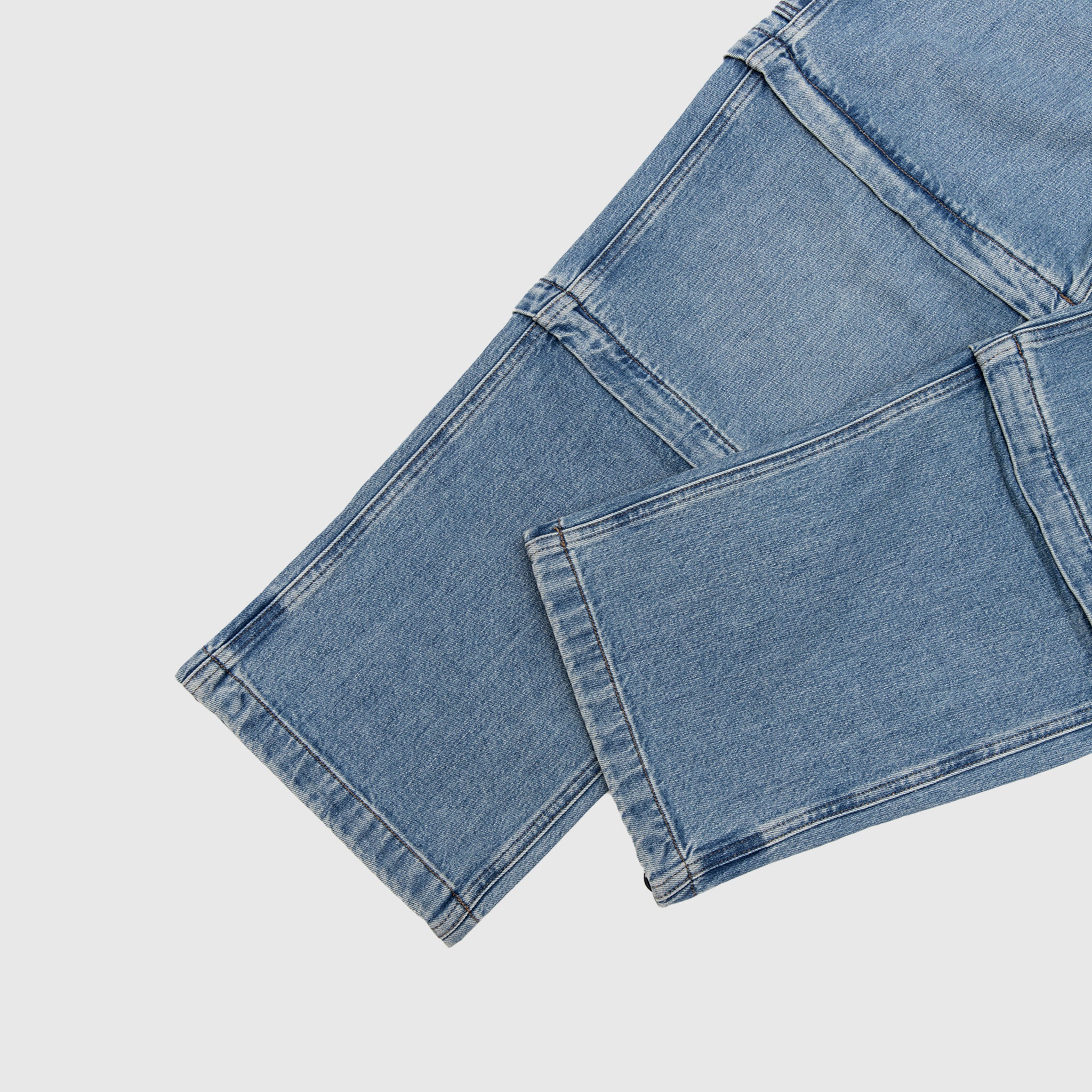 TIMBERLAND X BEAMS DENIM CARPENTER ZIP-OFF PANT - Image 10