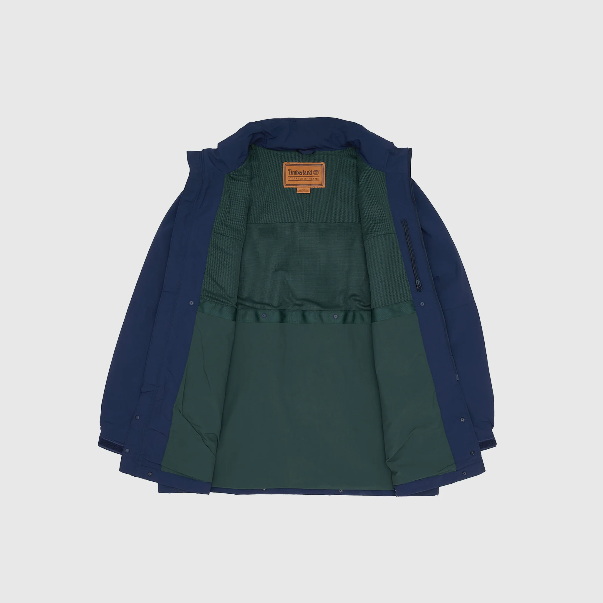 TIMBERLAND X BEAMS NYLON ZIP-UP CONVERTIBLE JACKET - Image 11