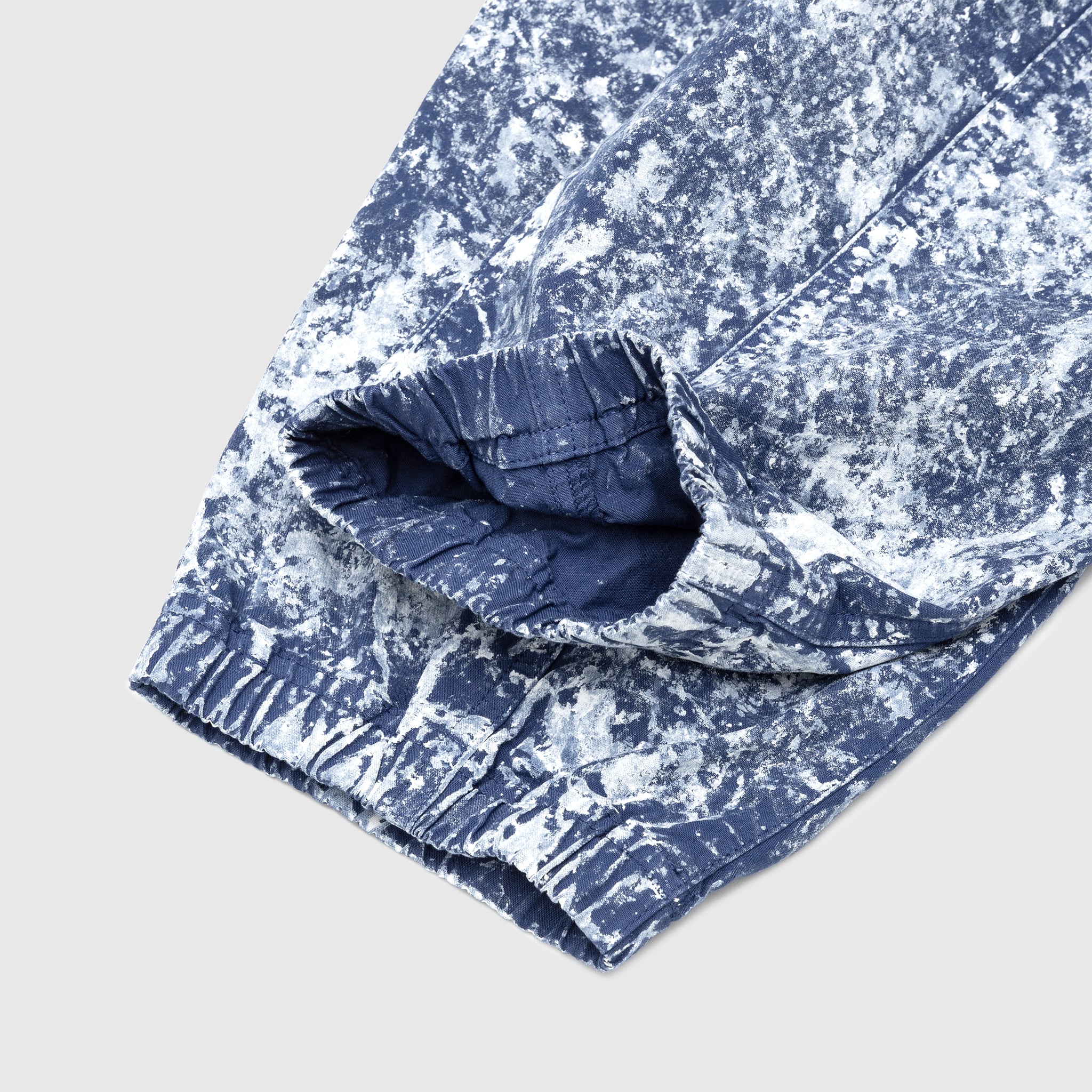 WHITE PIGMENT ON TELA 'PARACADUTE' STRETCH-TC PANTS - Image 8