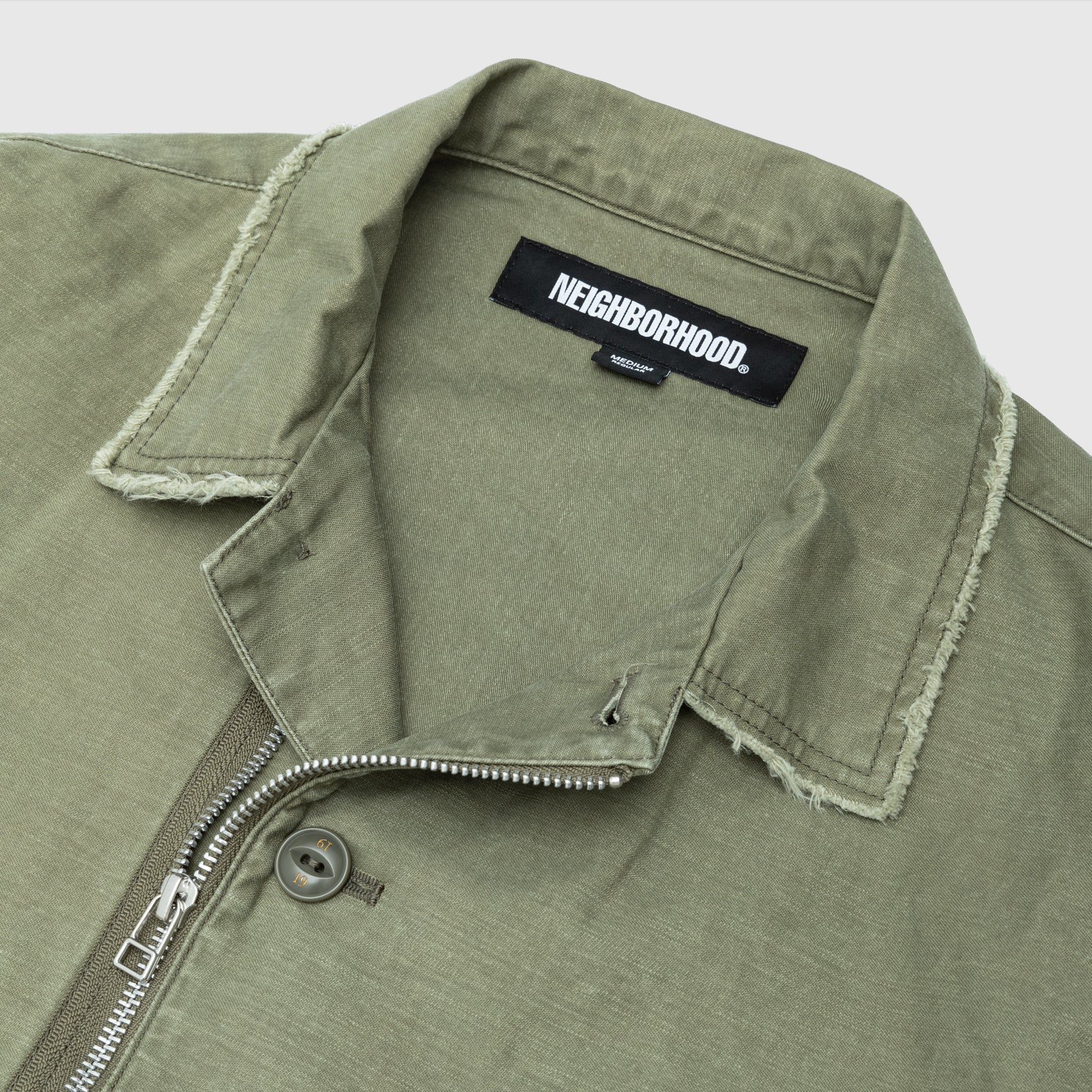 UNTRIMMED ZIP SHIRT - Image 2