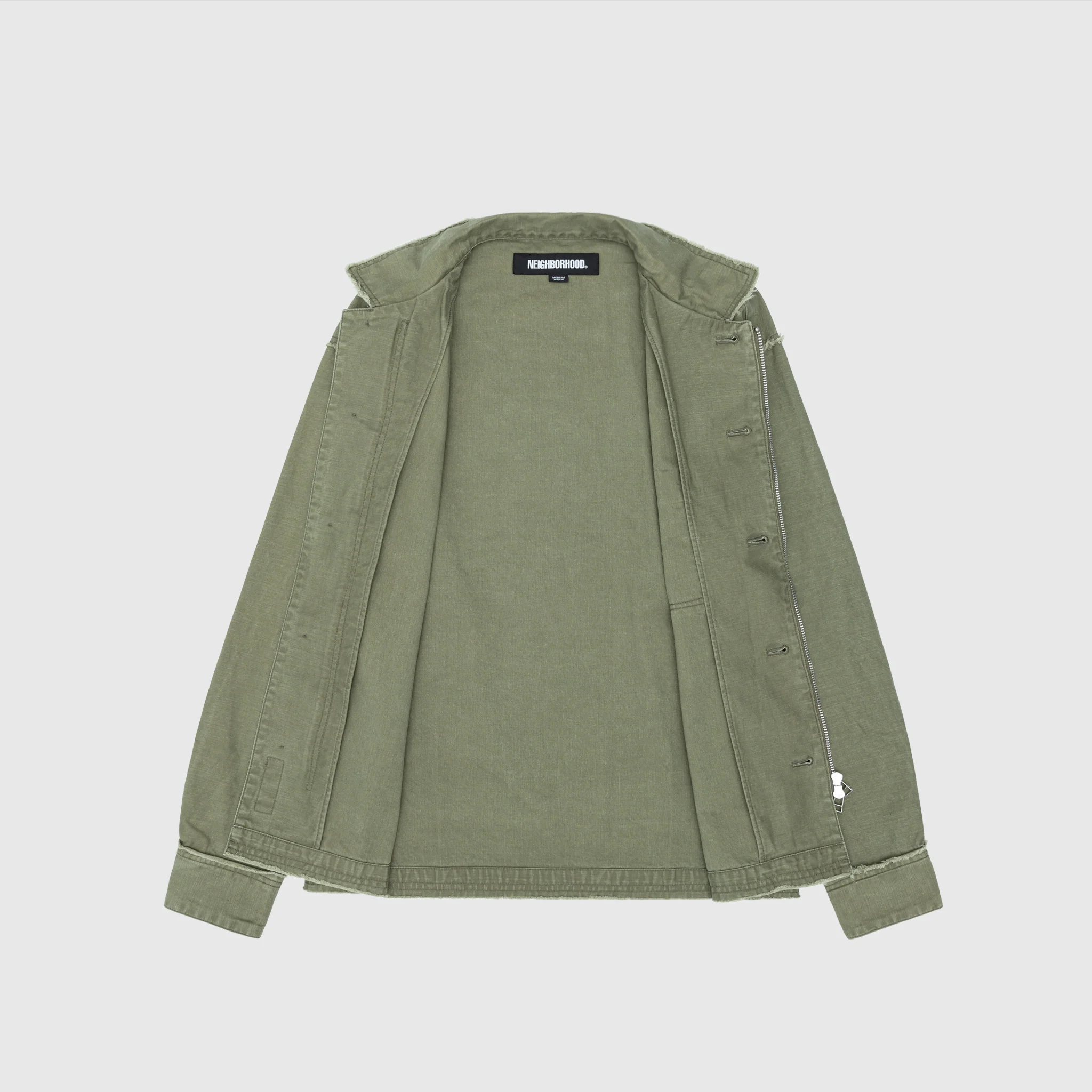 UNTRIMMED ZIP SHIRT - Image 7