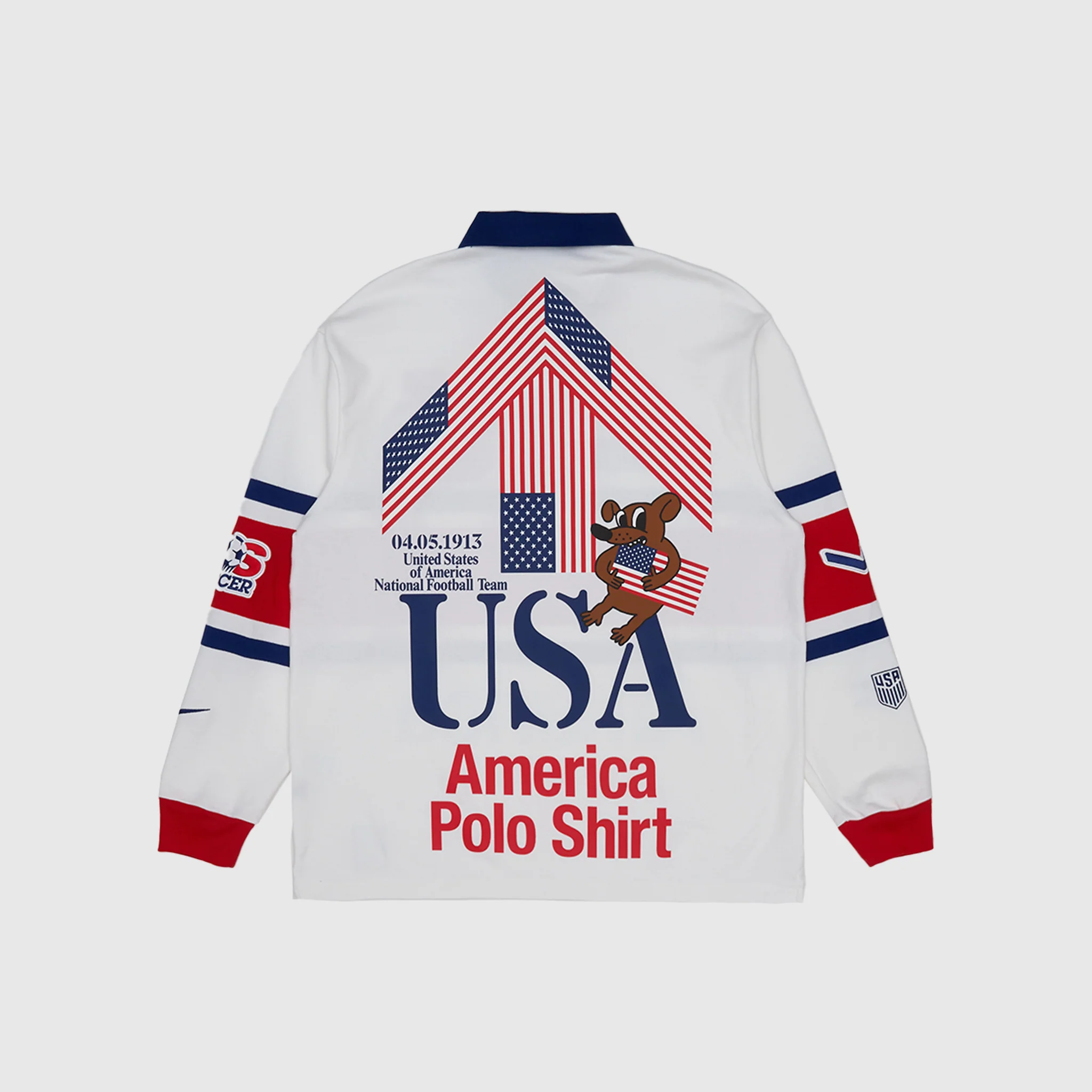 USA x V.A.A. L/S RUGBY TOP - Image 2