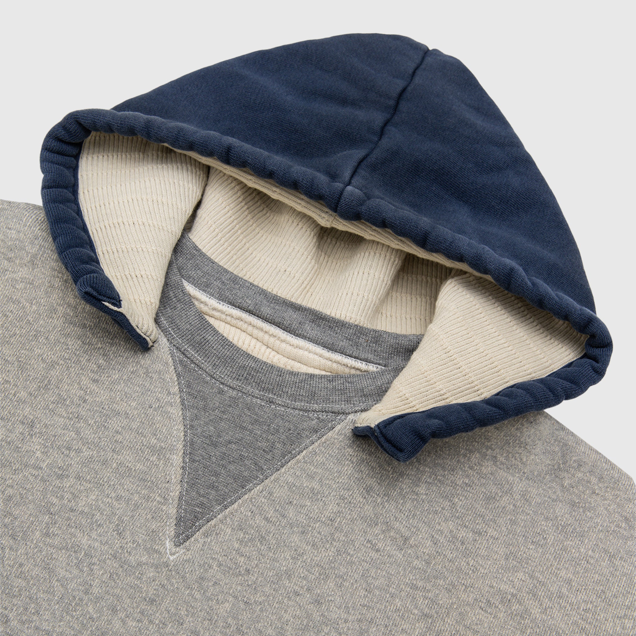 VINTAGE ATTACHED HOOD SWEAT PARKA - Image 3
