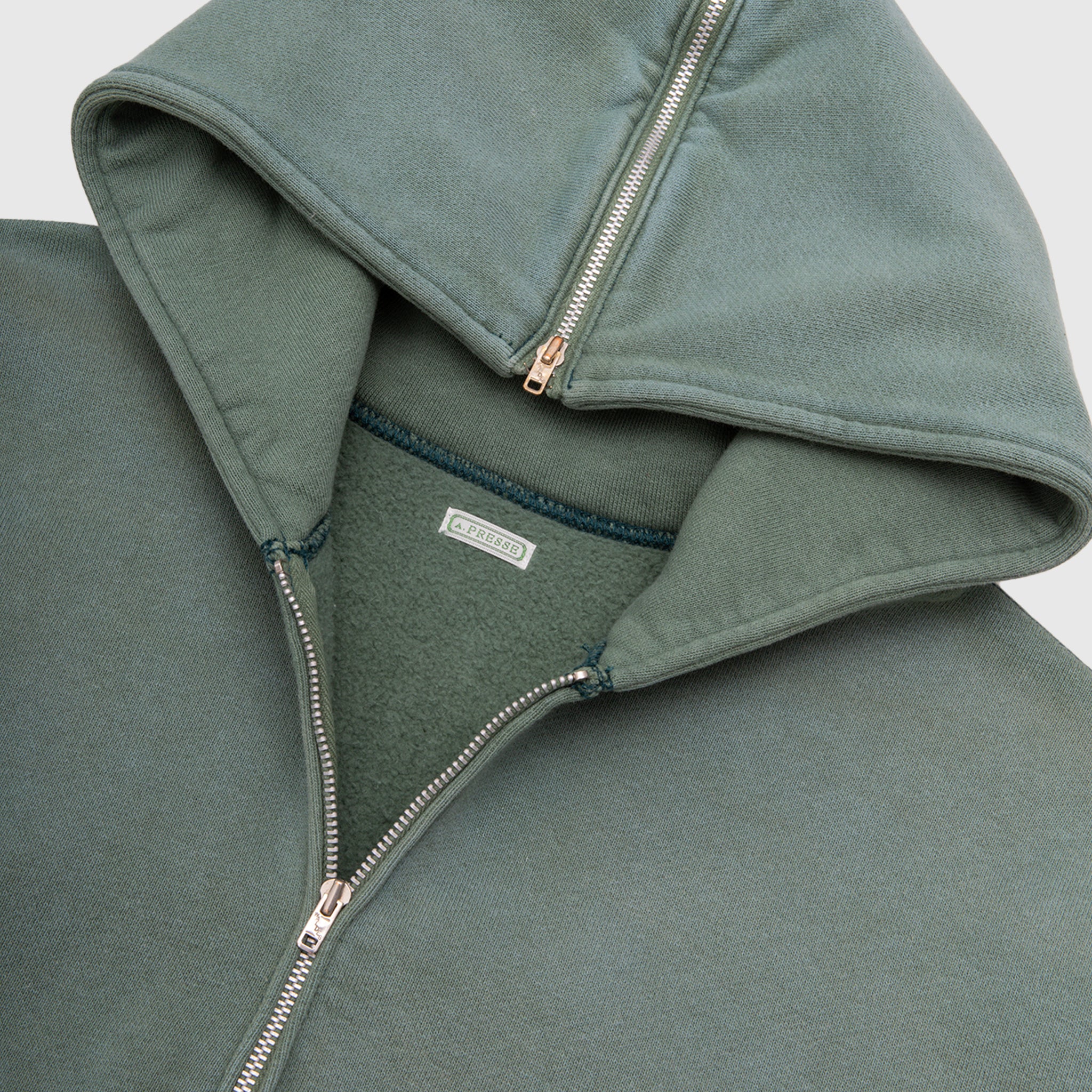 VINTAGE SAILOR HOOD HALF-ZIP SWEATSHIRT - Image 3