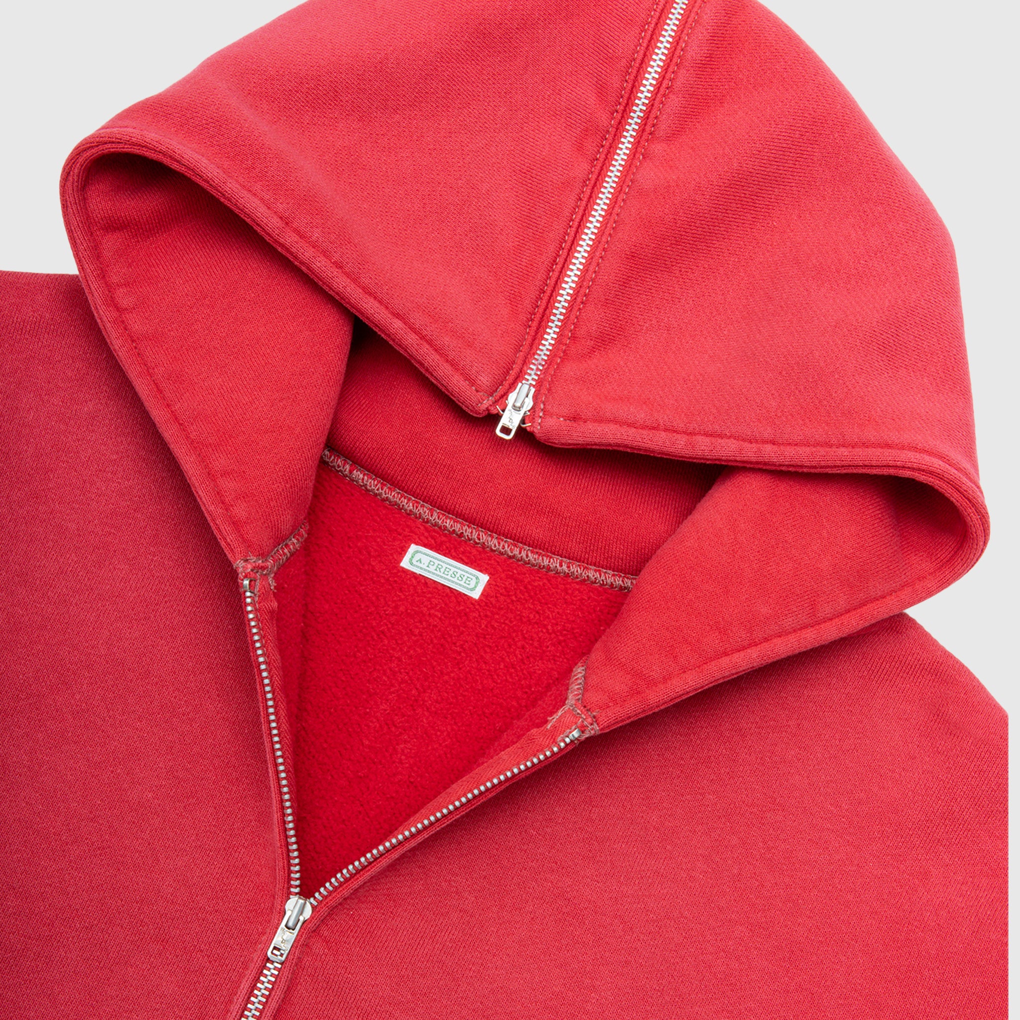 VINTAGE SAILOR HOOD HALF-ZIP SWEATSHIRT - Image 3