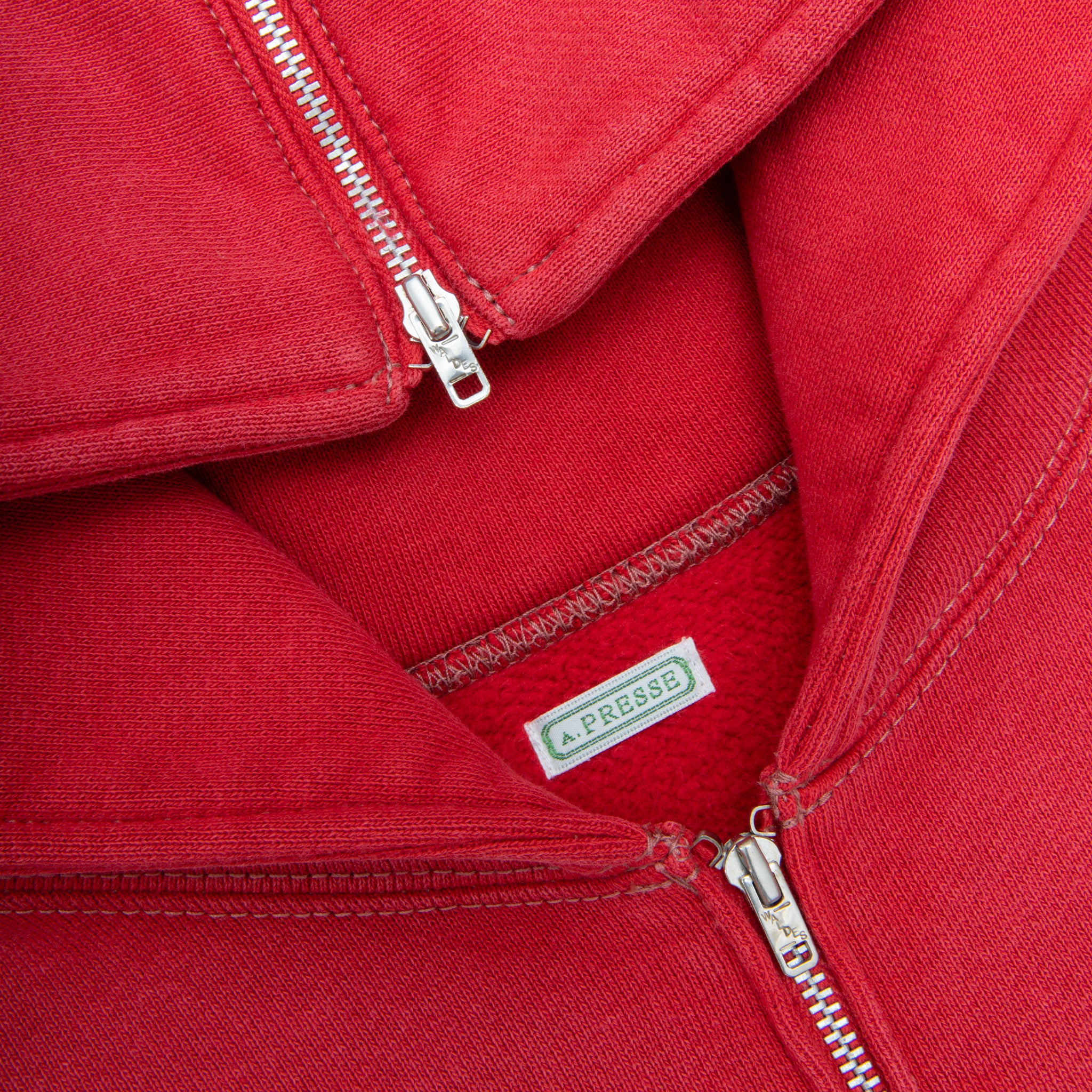 VINTAGE SAILOR HOOD HALF-ZIP SWEATSHIRT - Image 4