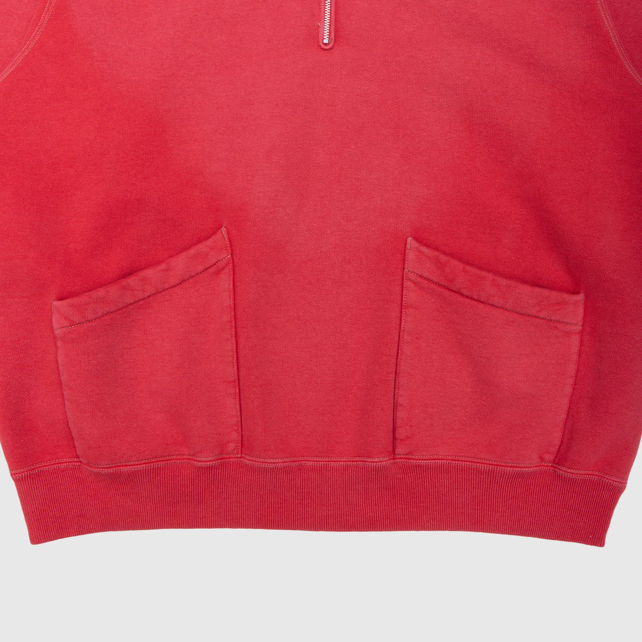 VINTAGE SAILOR HOOD HALF-ZIP SWEATSHIRT - Image 9