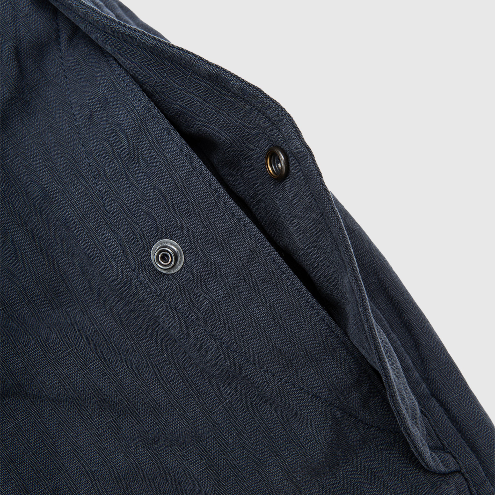 WASHED COTTON SILK LINEN HBT M-51 OVER PANTS - Image 6