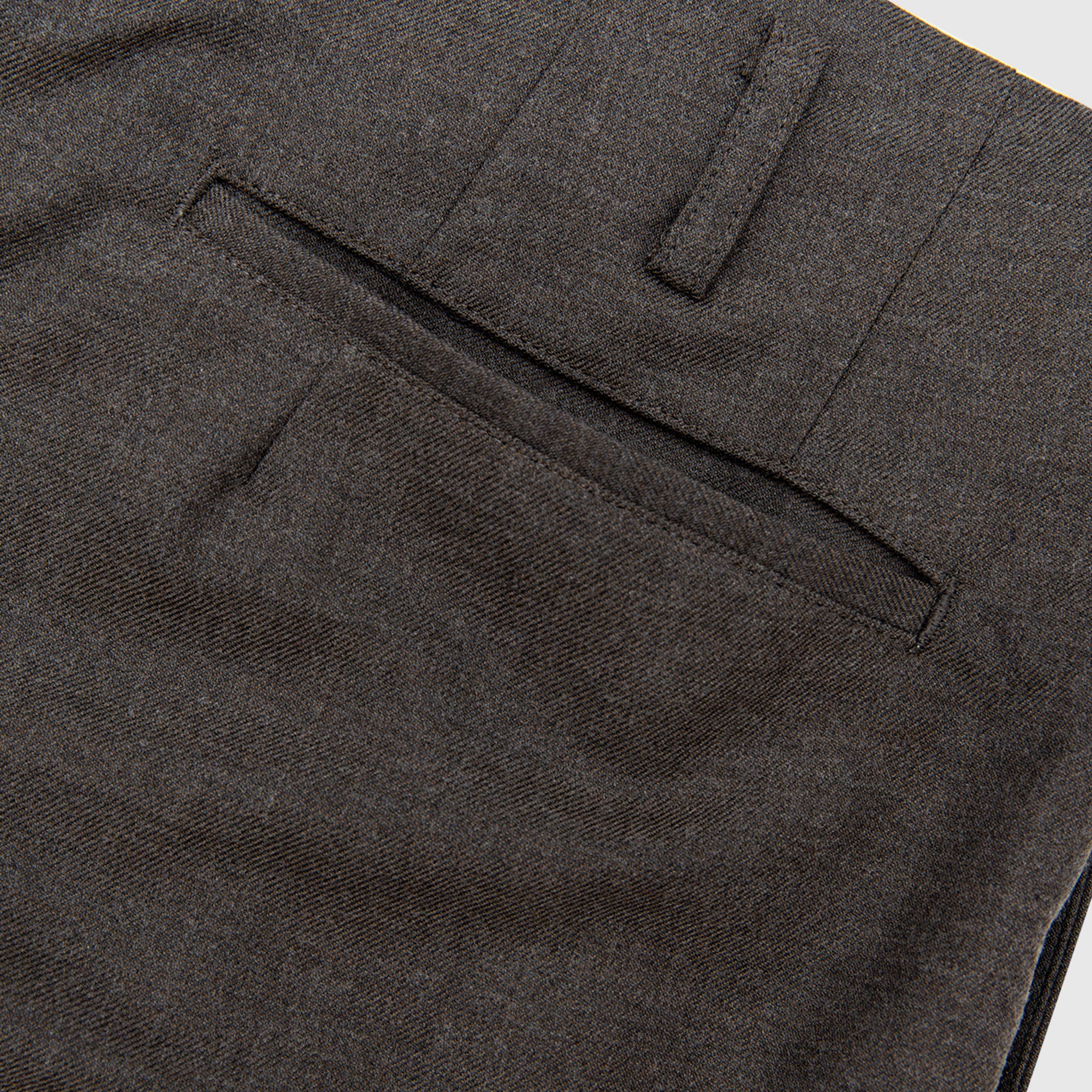 PLEATED WOOL SHORTS - Image 7