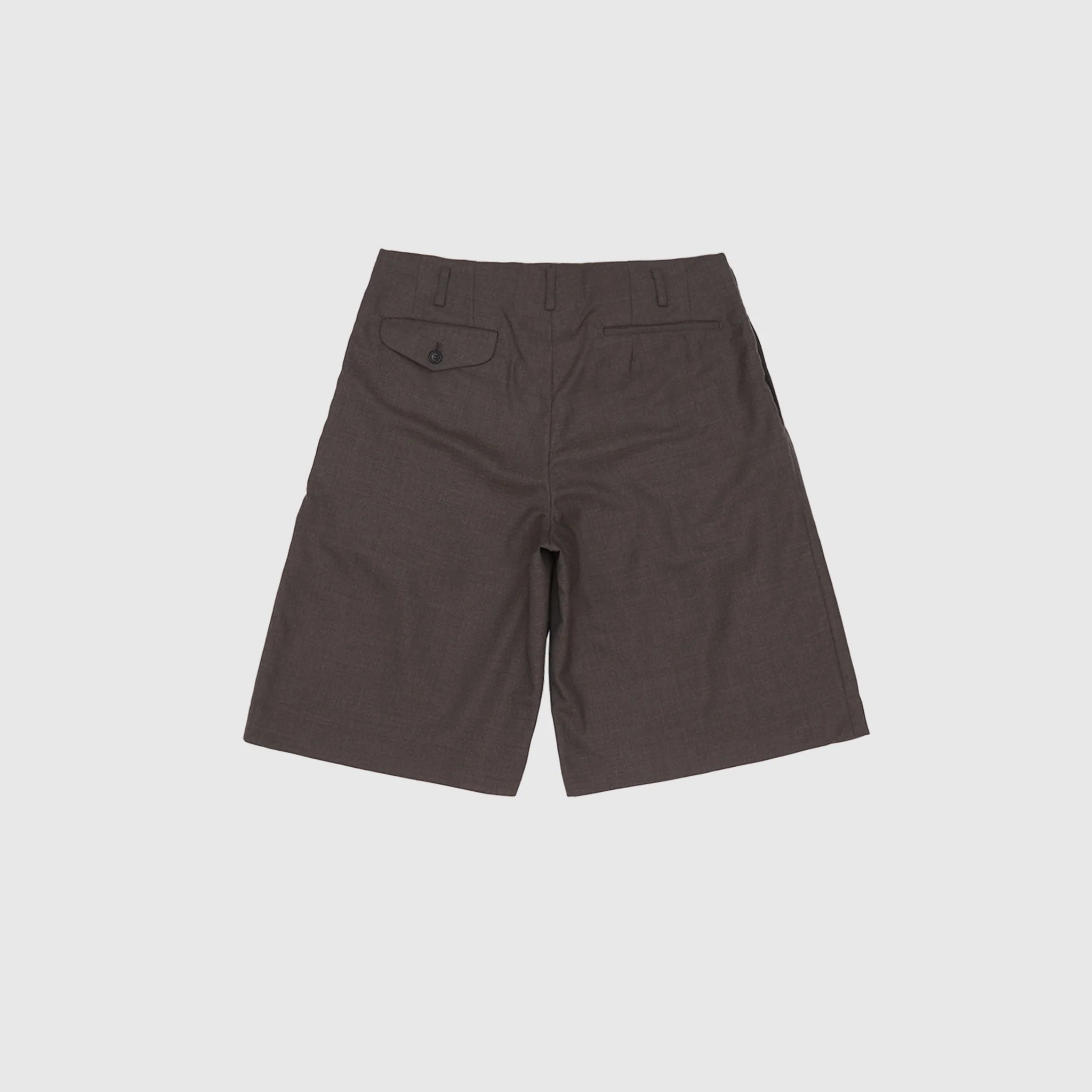 PLEATED WOOL SHORTS - Image 8