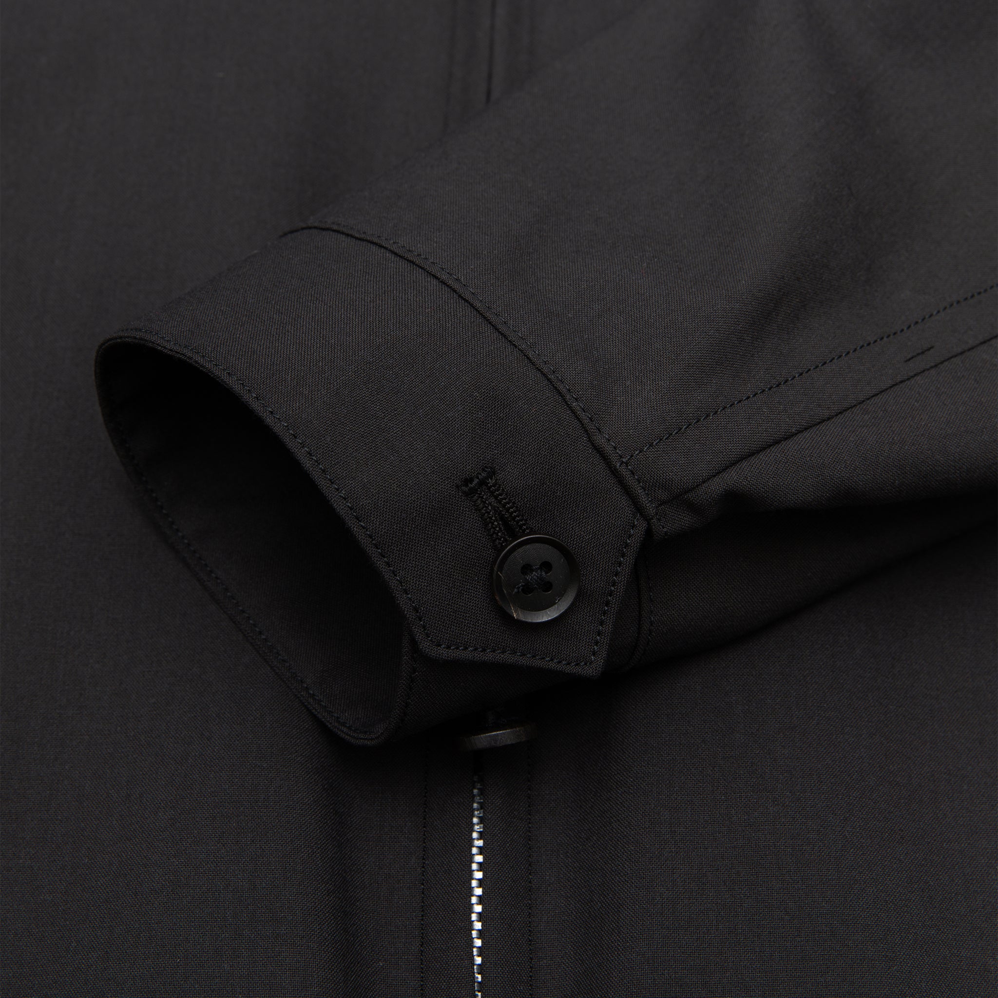 WOOL POPLIN ZIP BLOUSON - Image 5