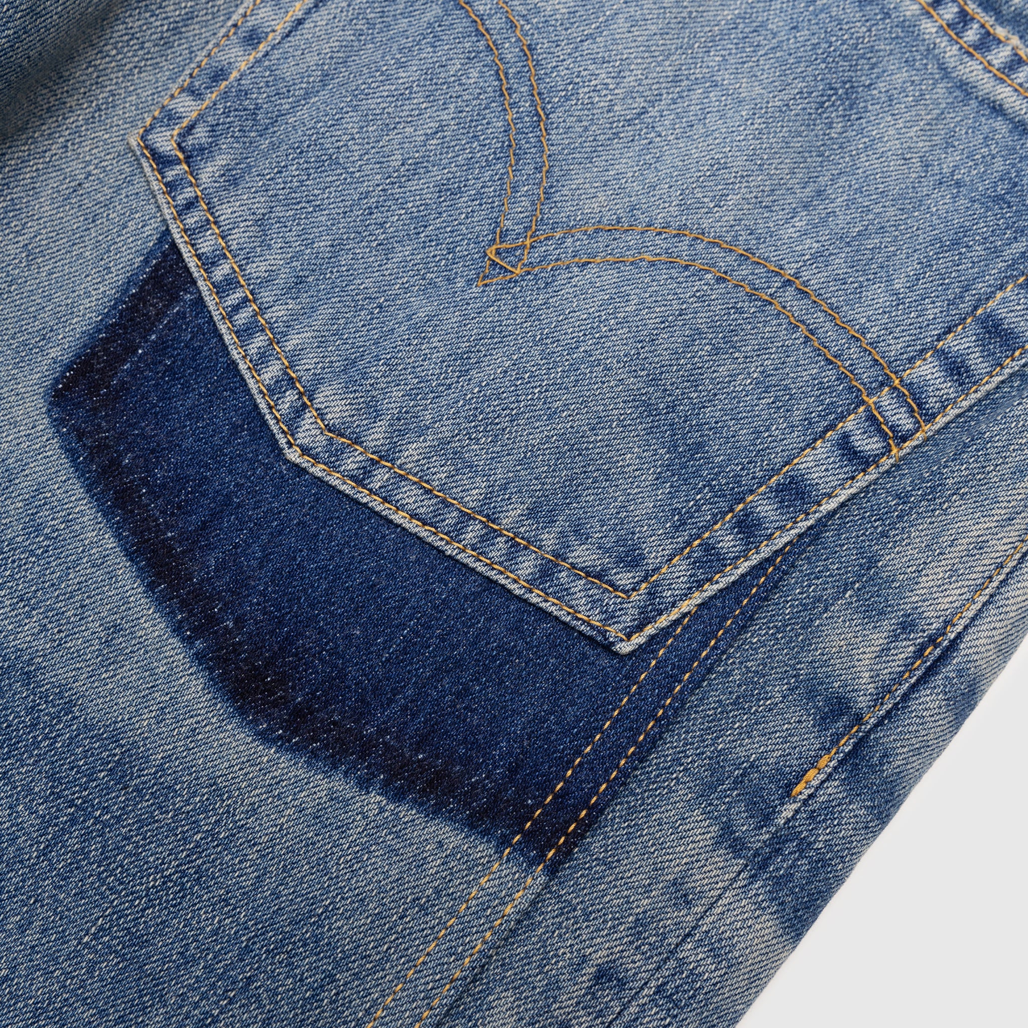 x LEVI'S TREATED COTTON DENIM JEAN - Image 7